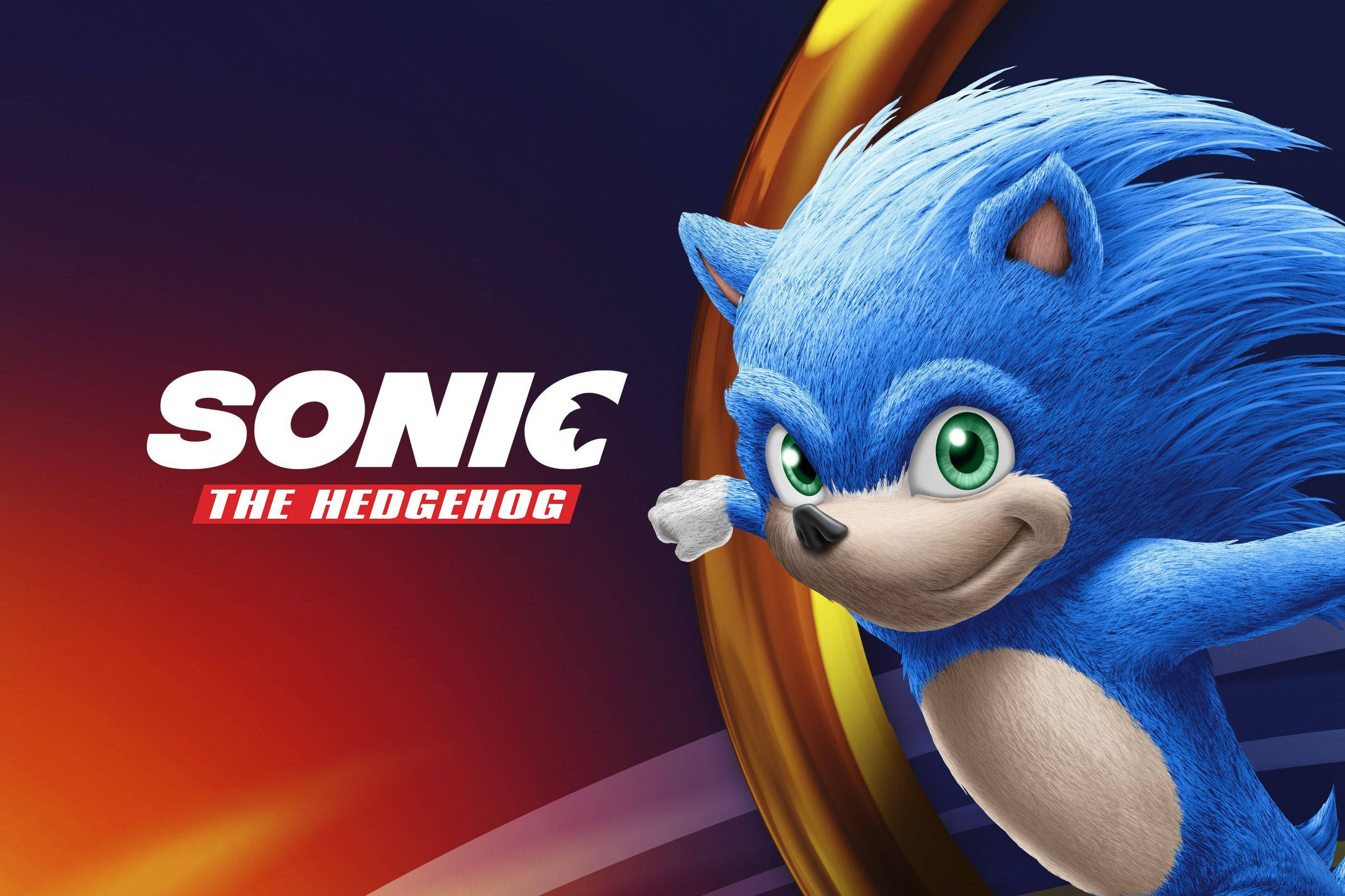 Sonic The Hedgehog Nuwe Speletjie Muurpapier