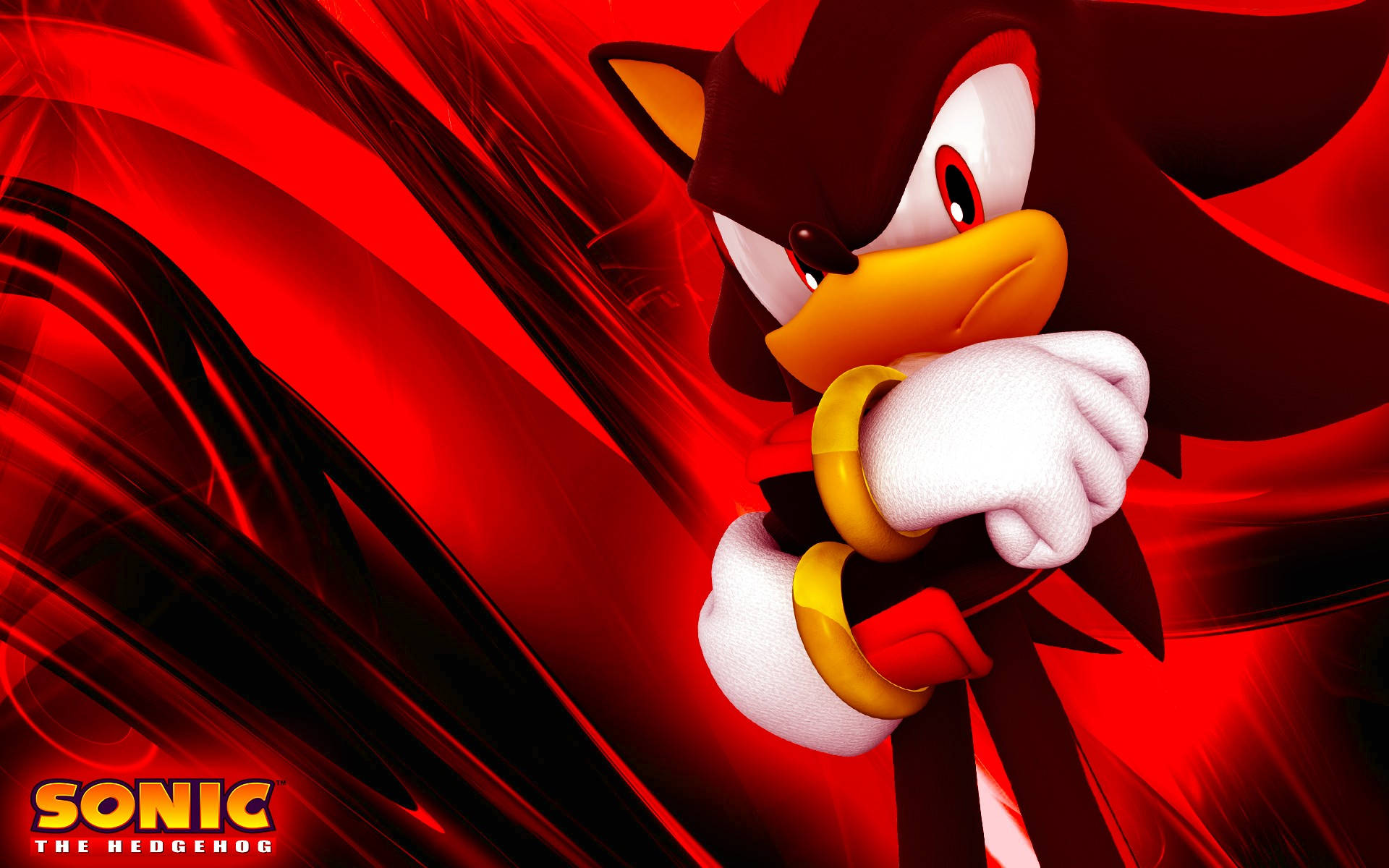 Sonic The Hedgehog Digitale Kuns agtergrond.