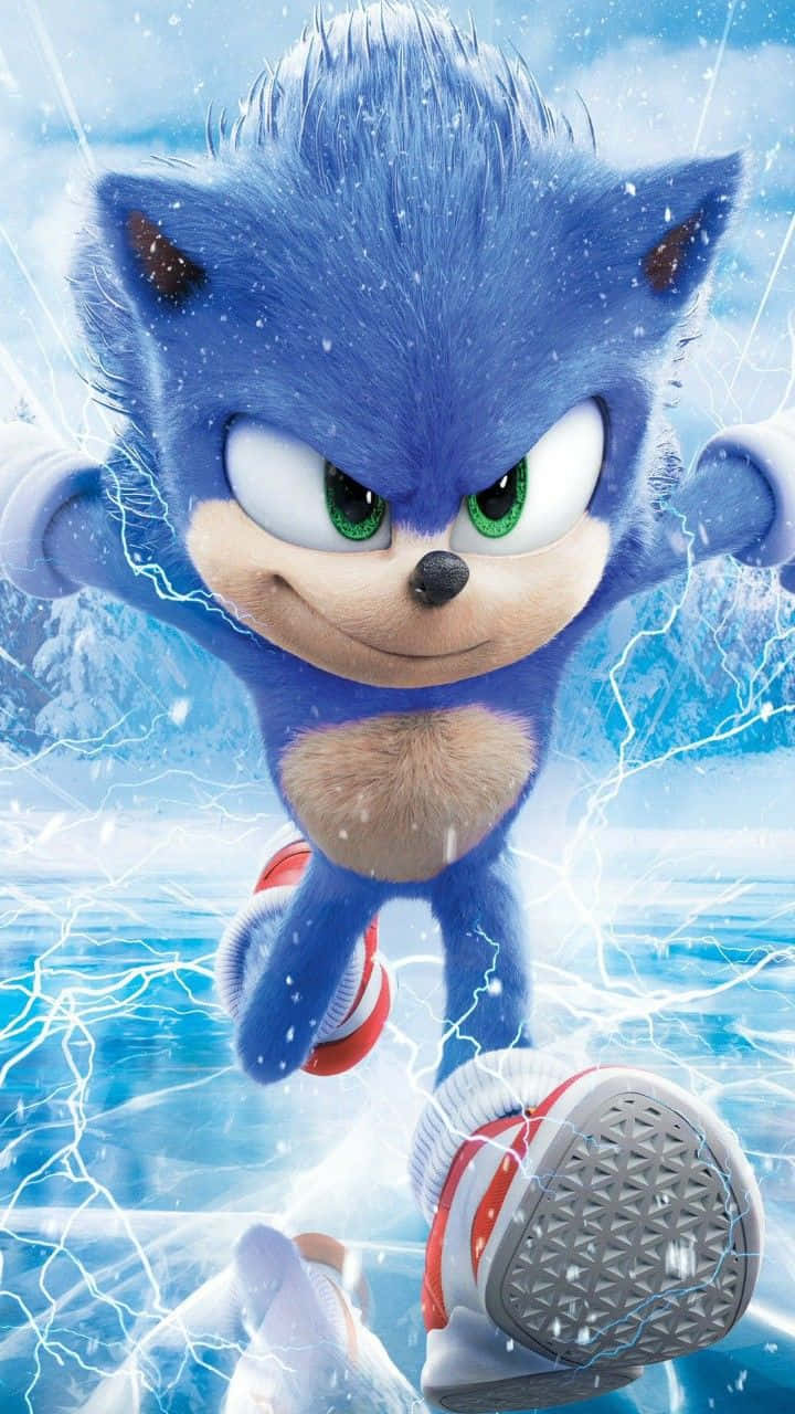 Sonic the Hedgehog - Jaag na die Eindstreep Muurpapier