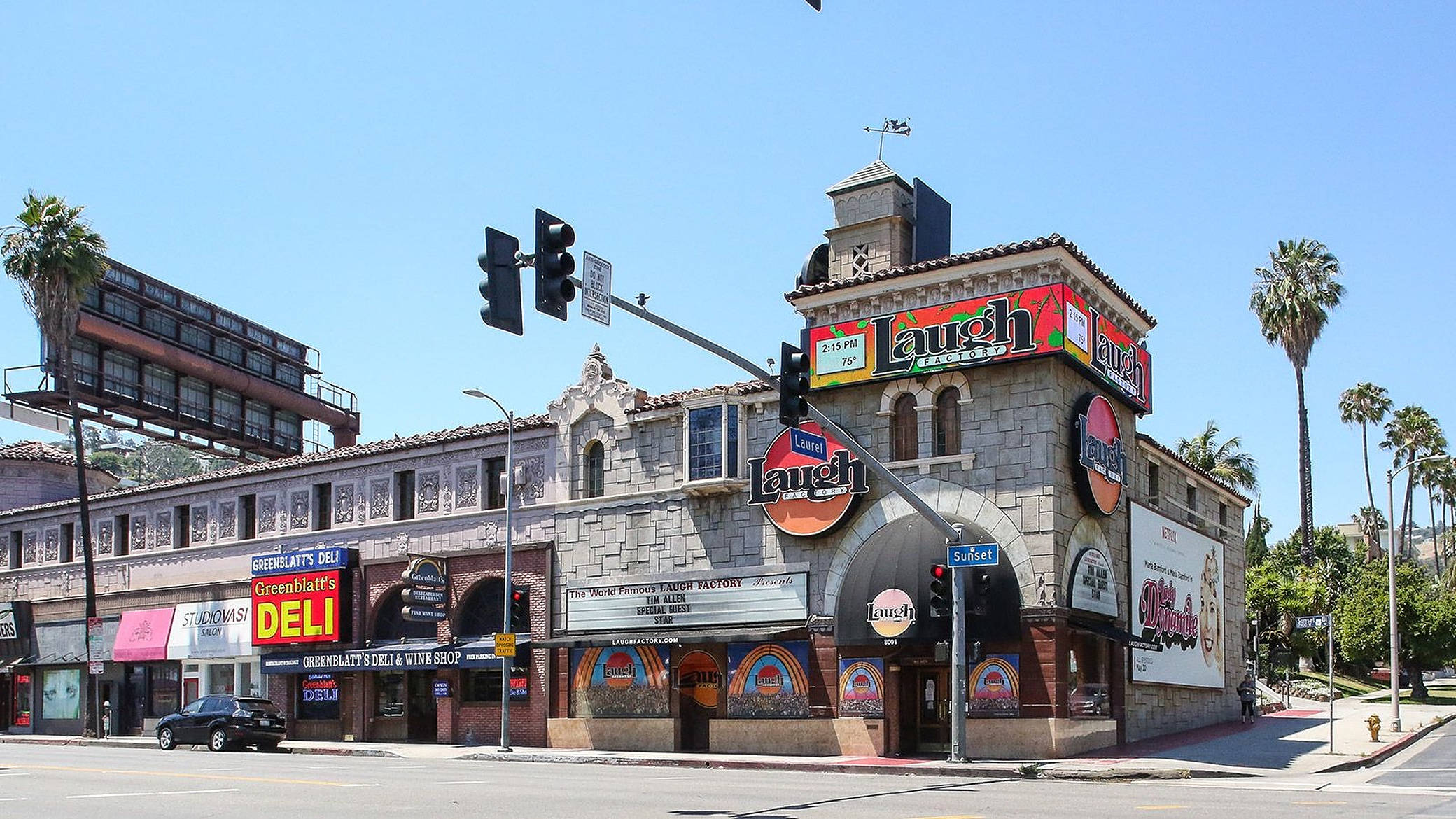 Sononder Boulevard Laugh Factory Muurpapier