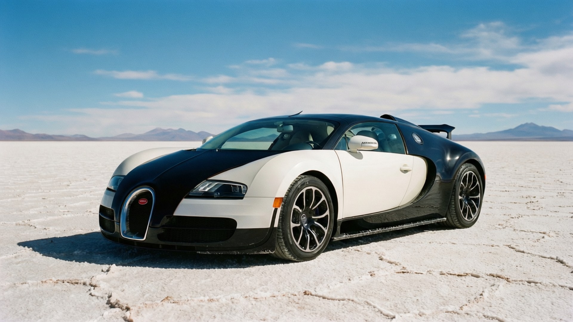 Soutvlakte Veyron Muurpapier