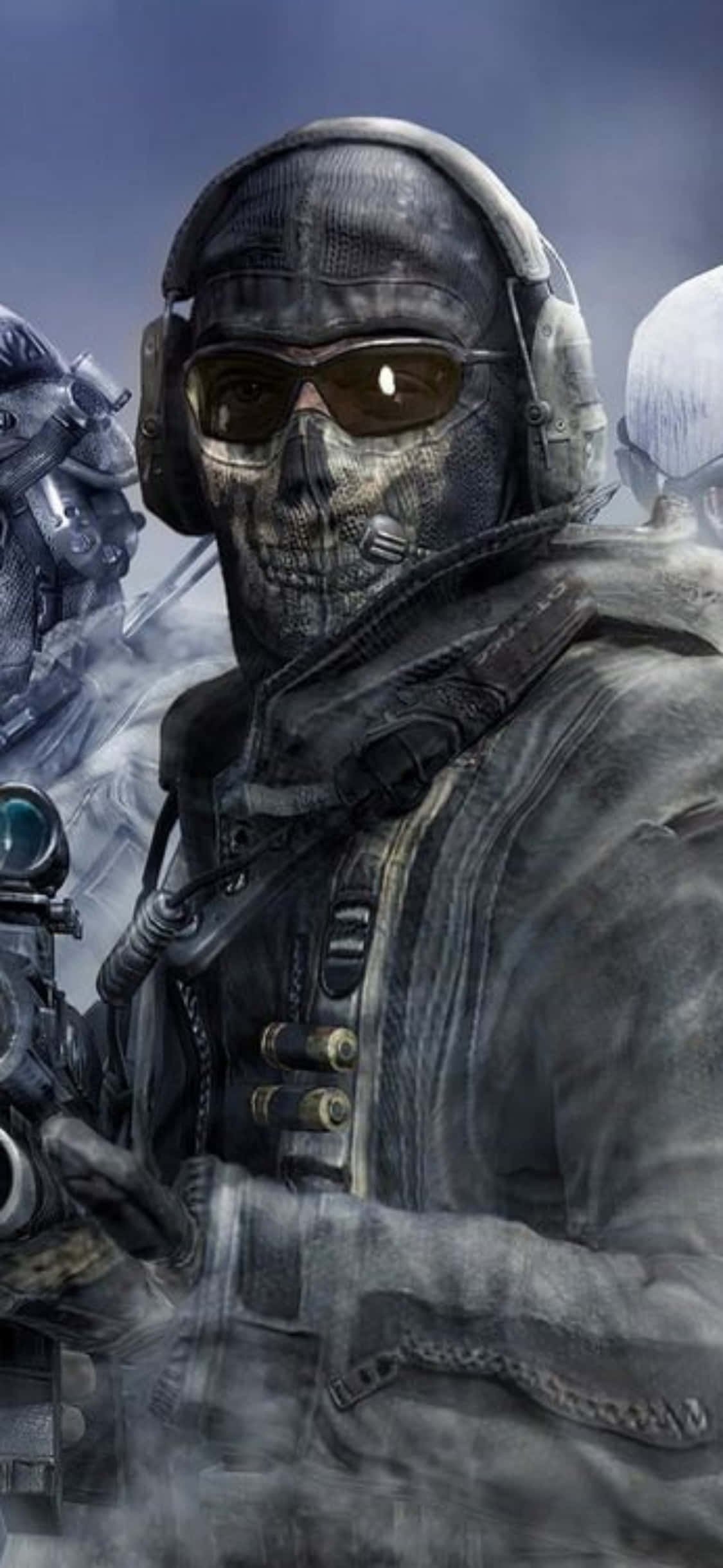 Spanwerk en kompetisie in Counter-Strike Global Offensive op die nuwe iPhone Xs Muurpapier