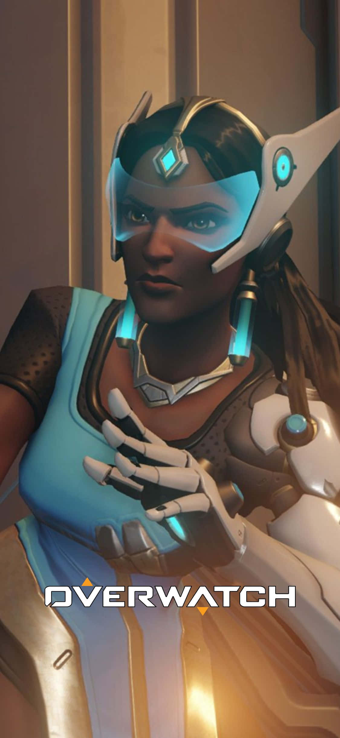 Spanwerk en Strategie Nou Beskikbaar op iPhone X met Overwatch Muurpapier