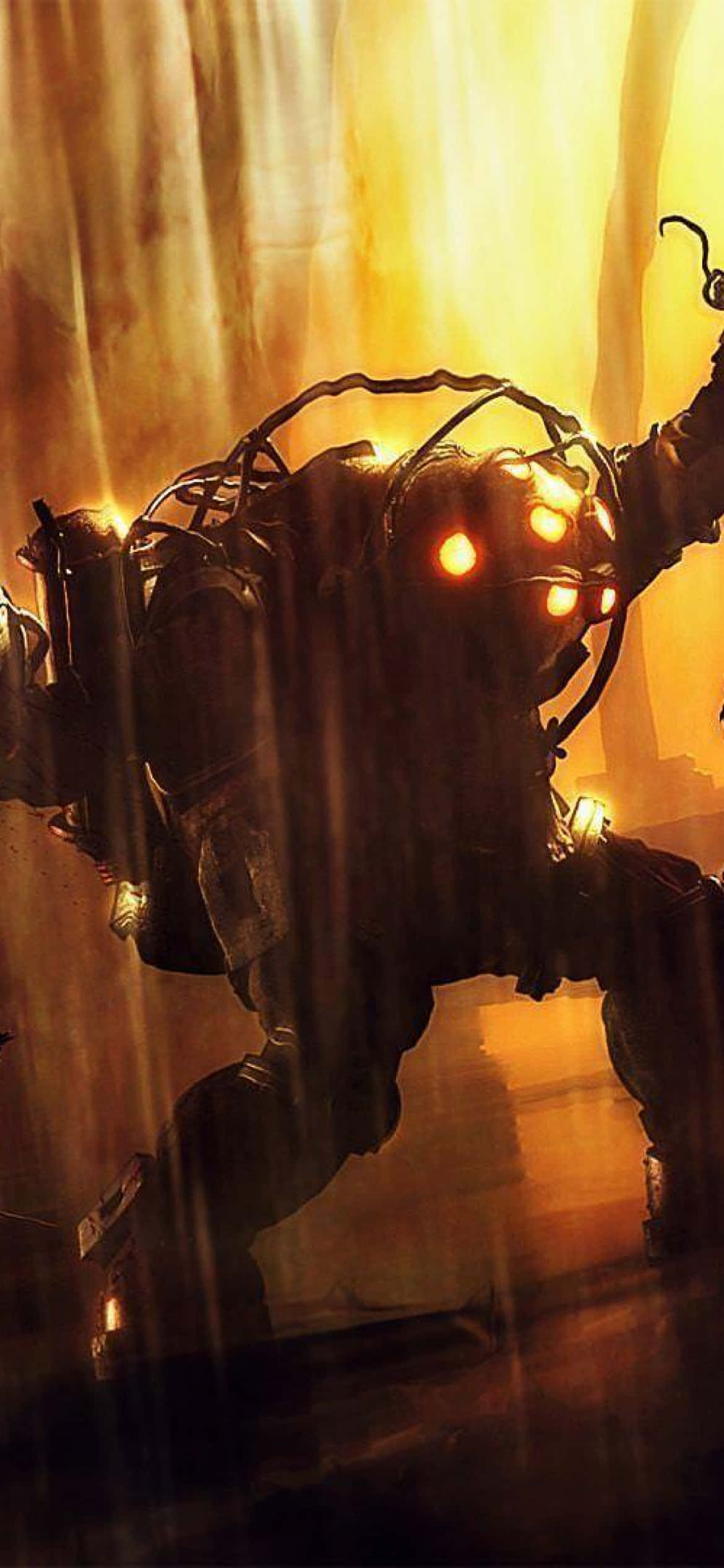 Speel Bioshock op jou 4K iPhone vandag! Muurpapier