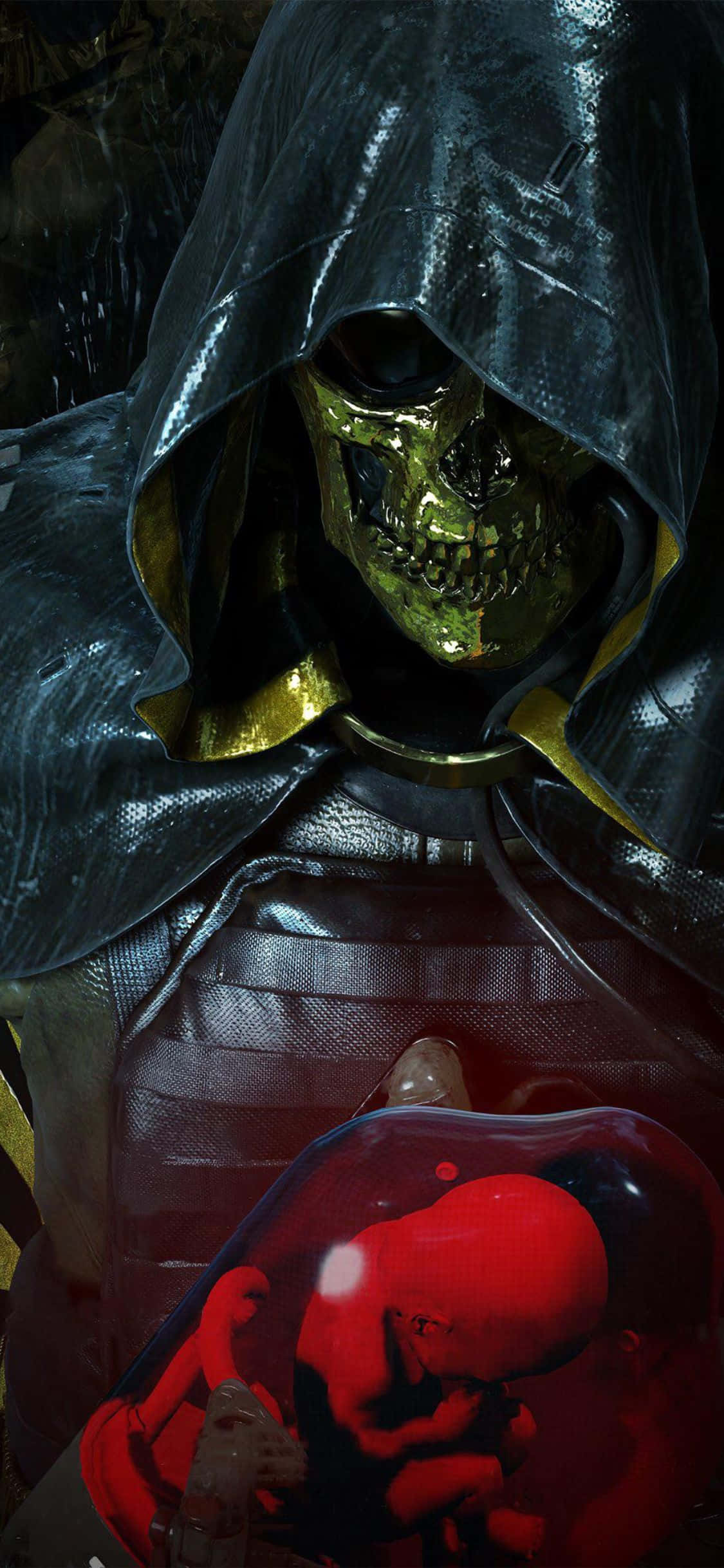 Speel 'Death Stranding' Nou Met iPhone X Muurpapier