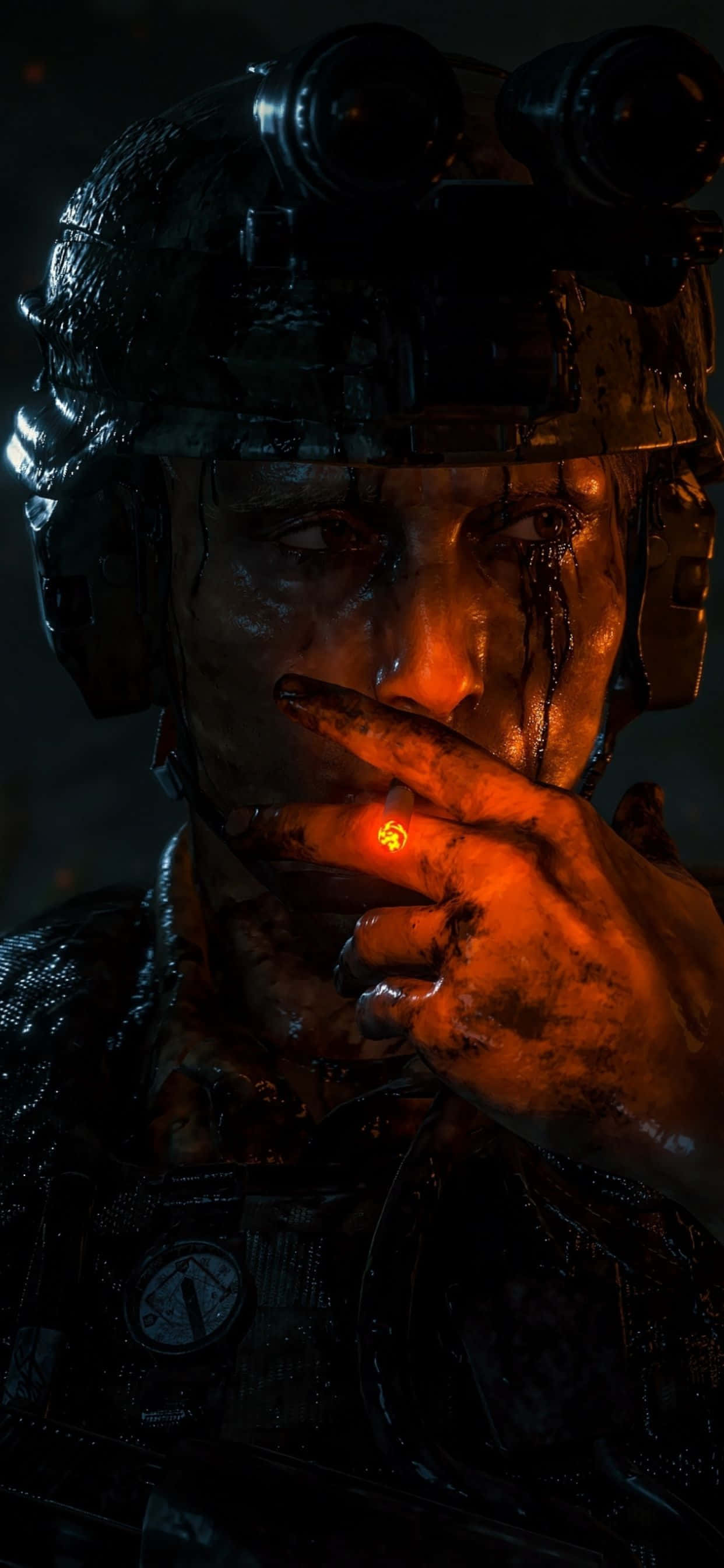 Speel Death Stranding op iPhone Xs Max Muurpapier