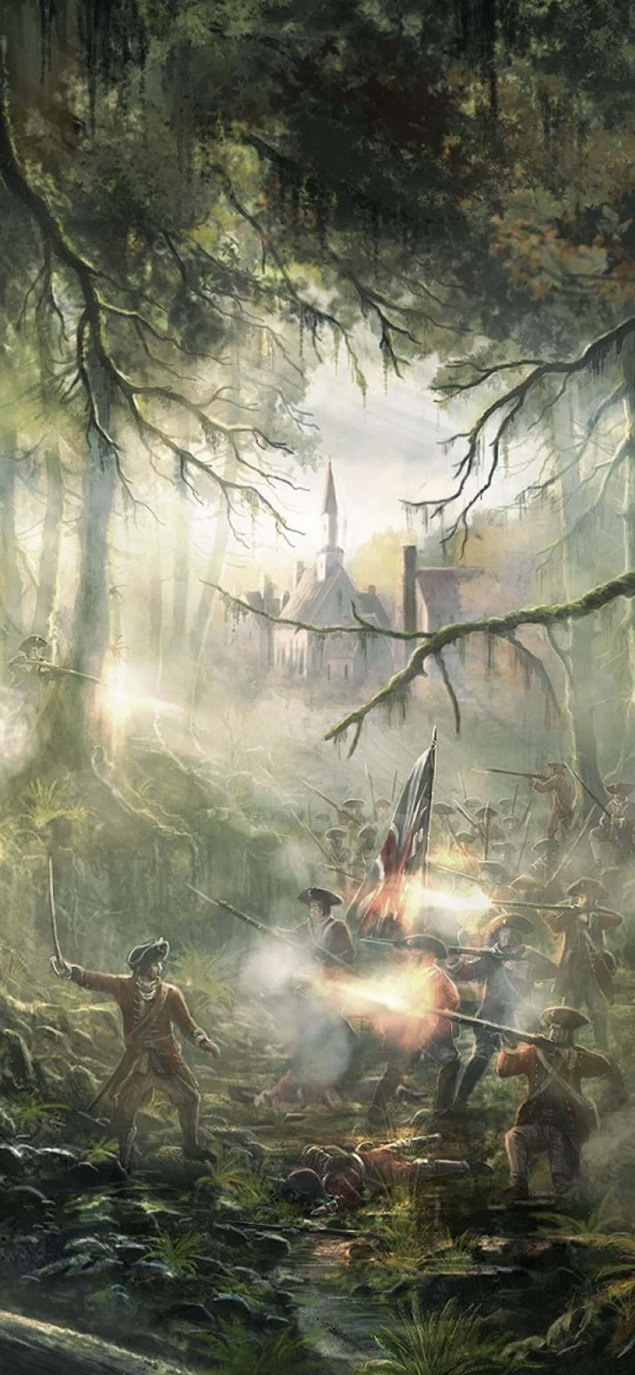 Speel Total War Attila op jou iPhone Xs Max Muurpapier