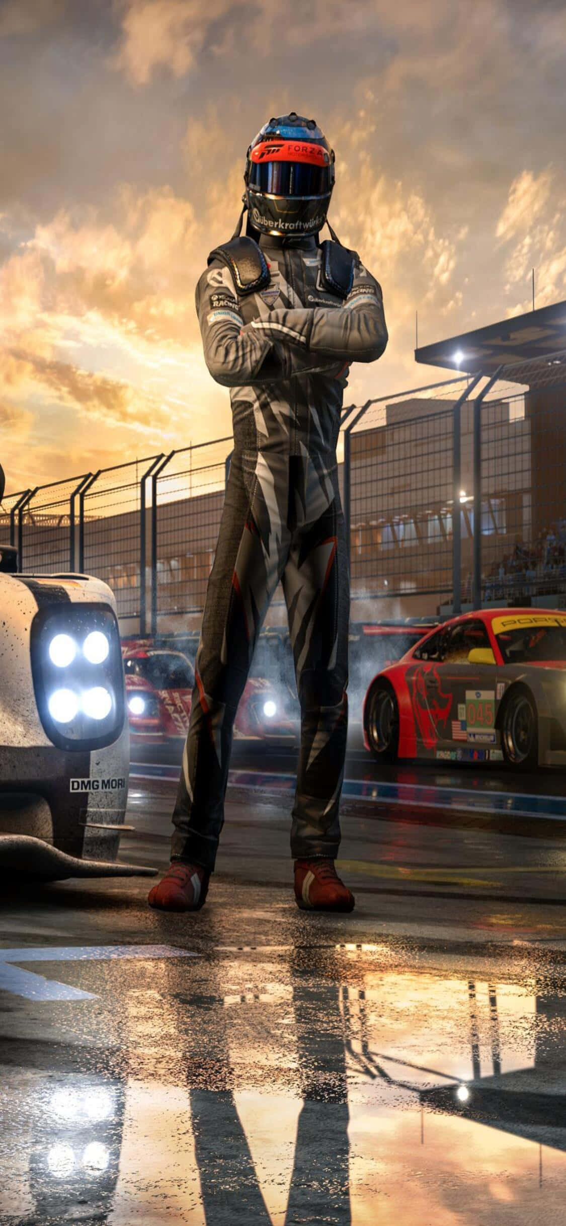 Speler iPhone X Forza Motorsport 7 Agtergrond Muurpapier