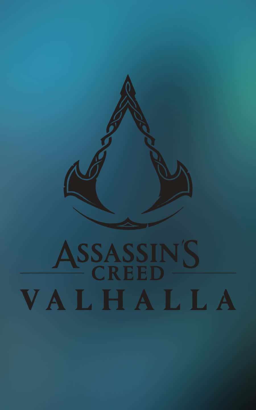 Speltitel En Logo 1440p Assassin's Creed Valhalla Agtergrond Muurpapier