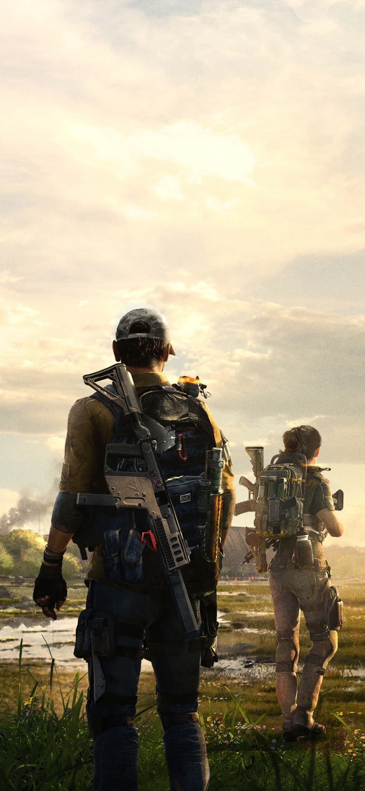 Spesiale Uitgawe The Division iPhone Xs Max Muurpapier