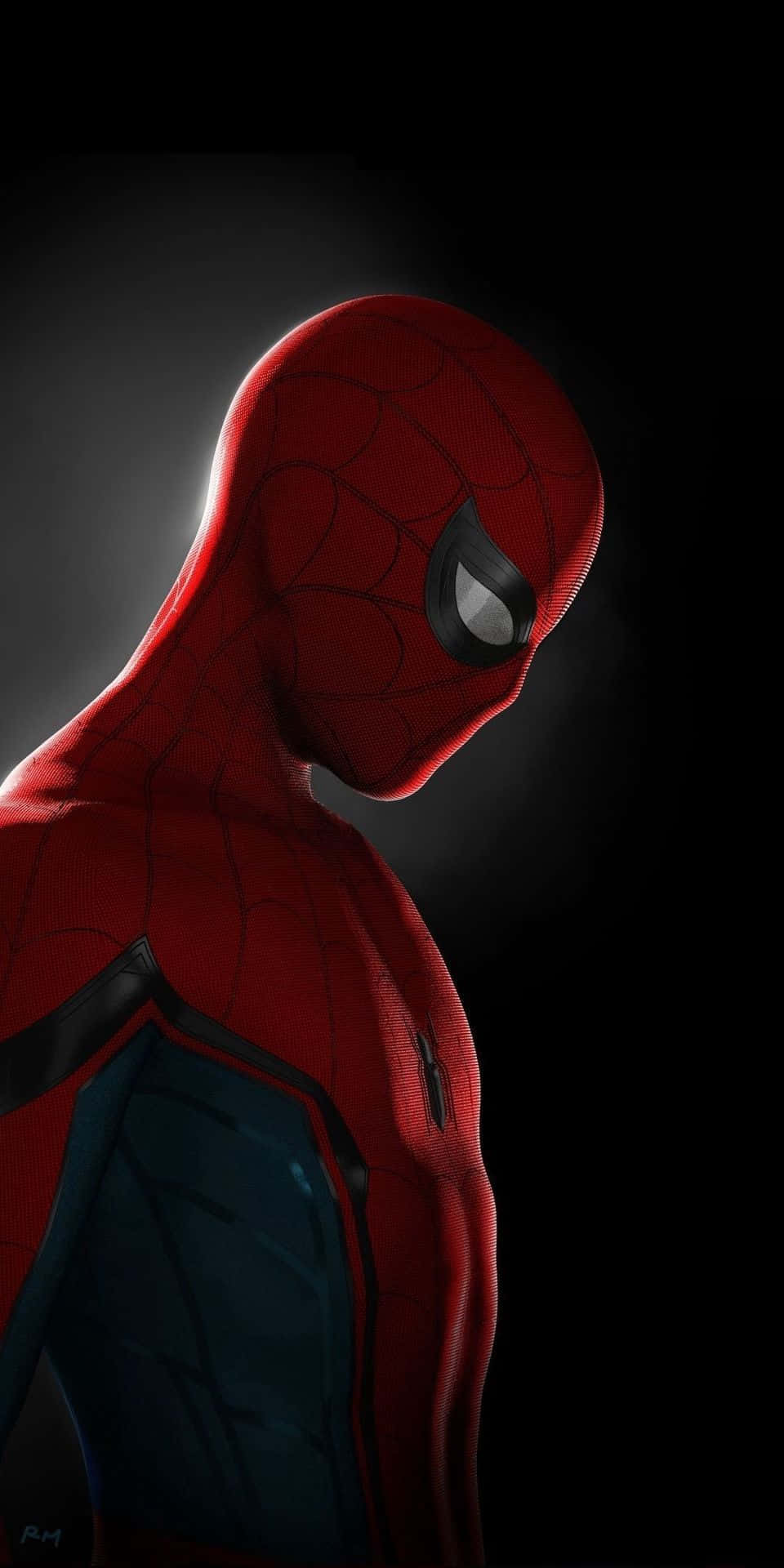 Spiderman PFP-foon Muurpapier