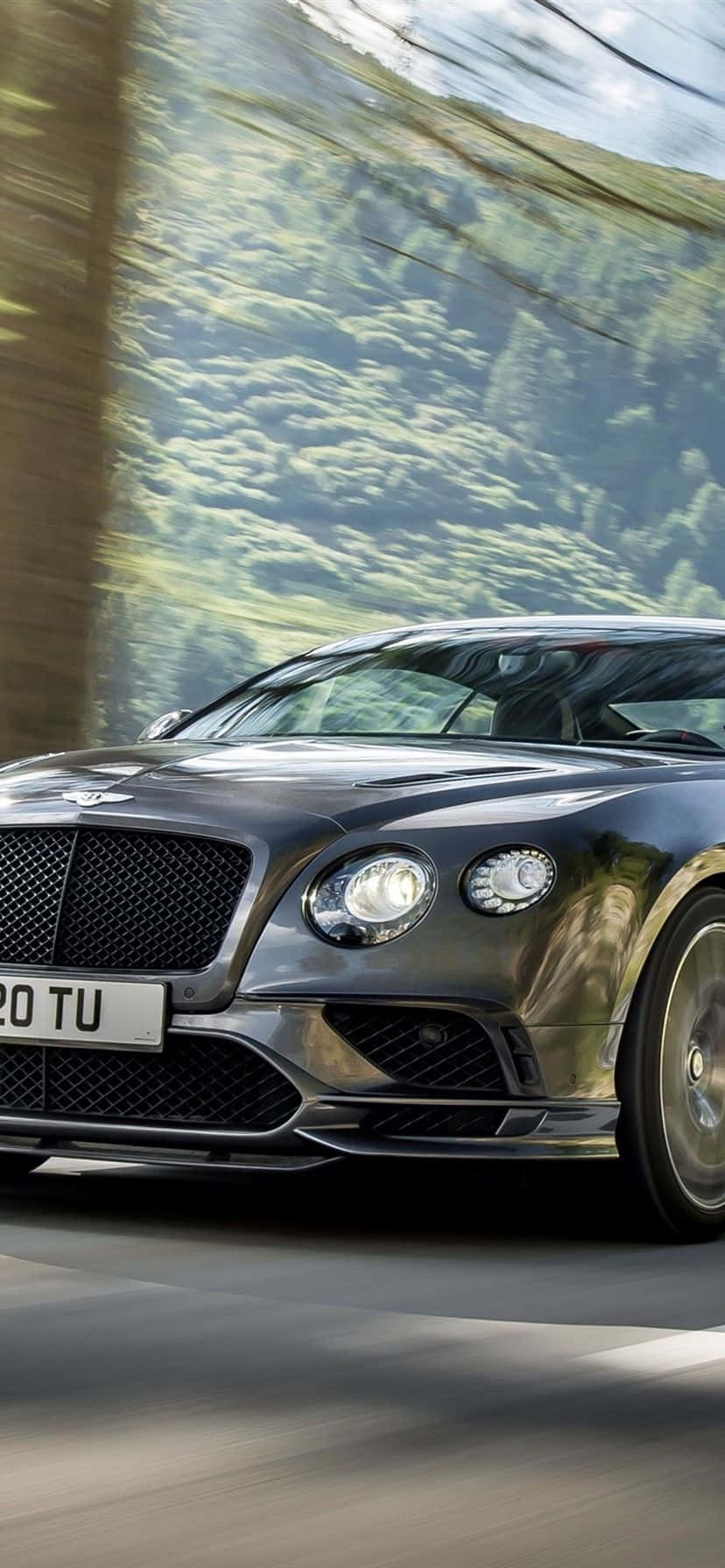 Spoedende Continental Bentley iPhone Muurpapier