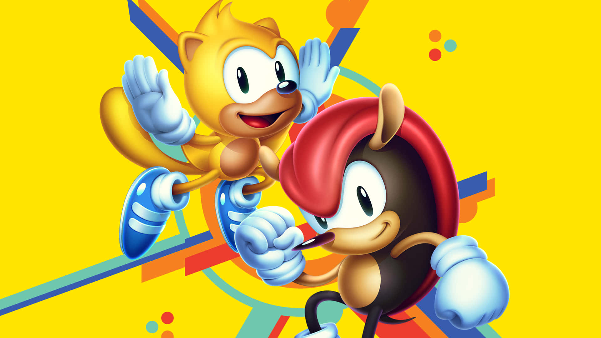 Spoedmeter tot die Maksimum: Gaan op 'n avontuur met Sonic in Sonic Mania! Muurpapier
