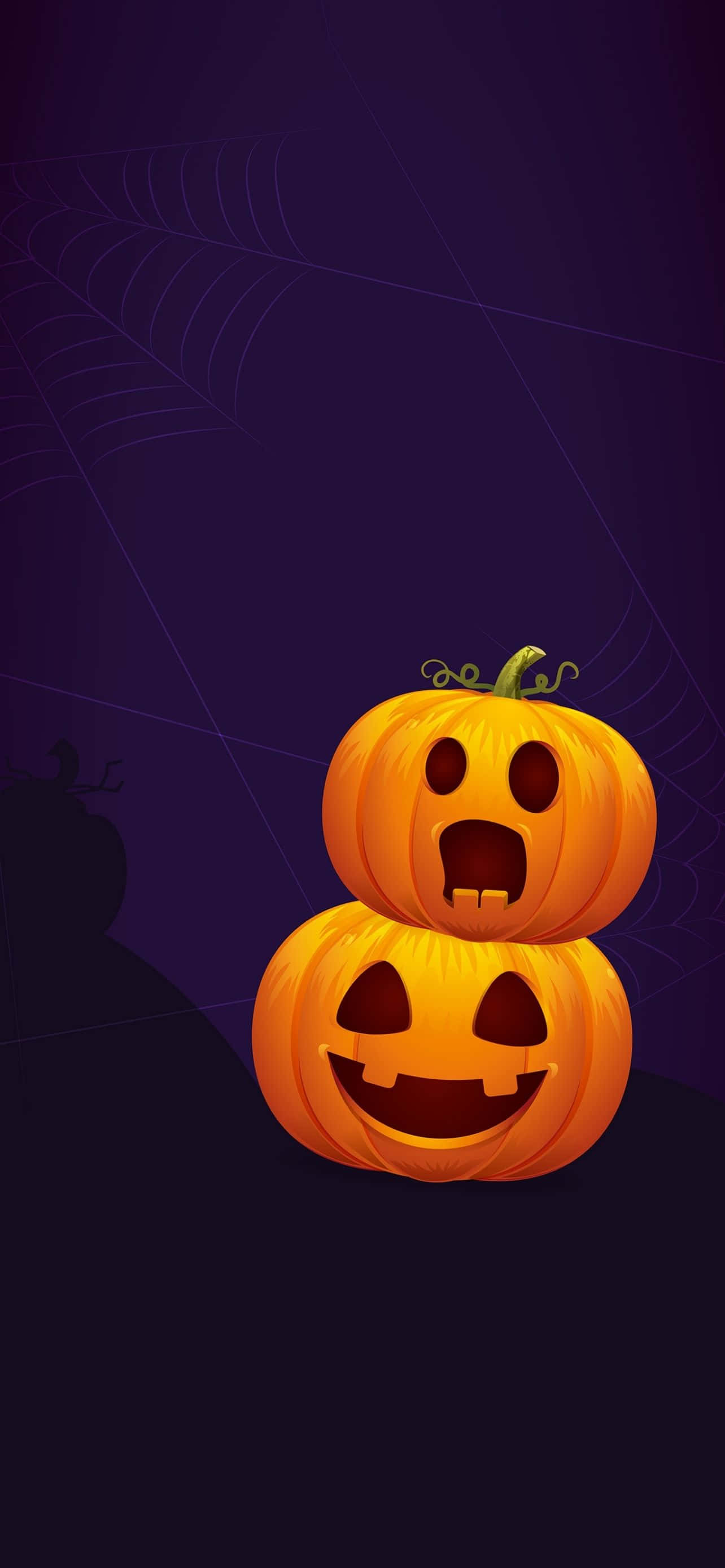 Spook jou iPhone-skerm op met hierdie spesiale Halloween-agtergrond Muurpapier