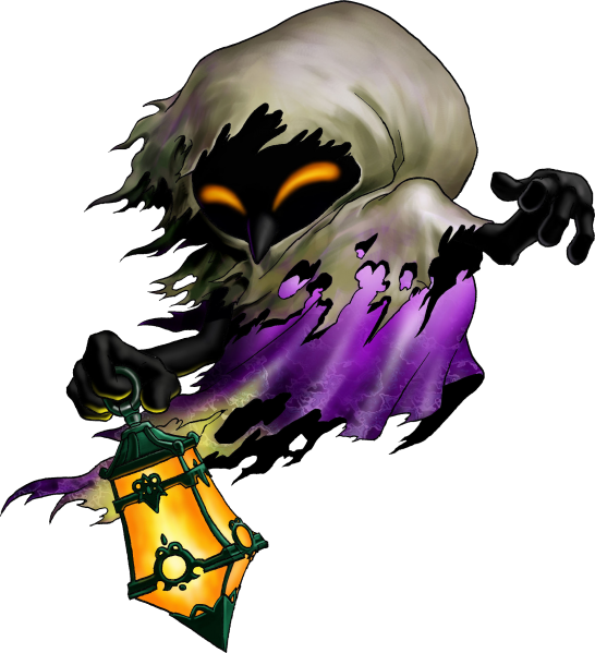Spookagtige Spook met Lantern Muurpapier