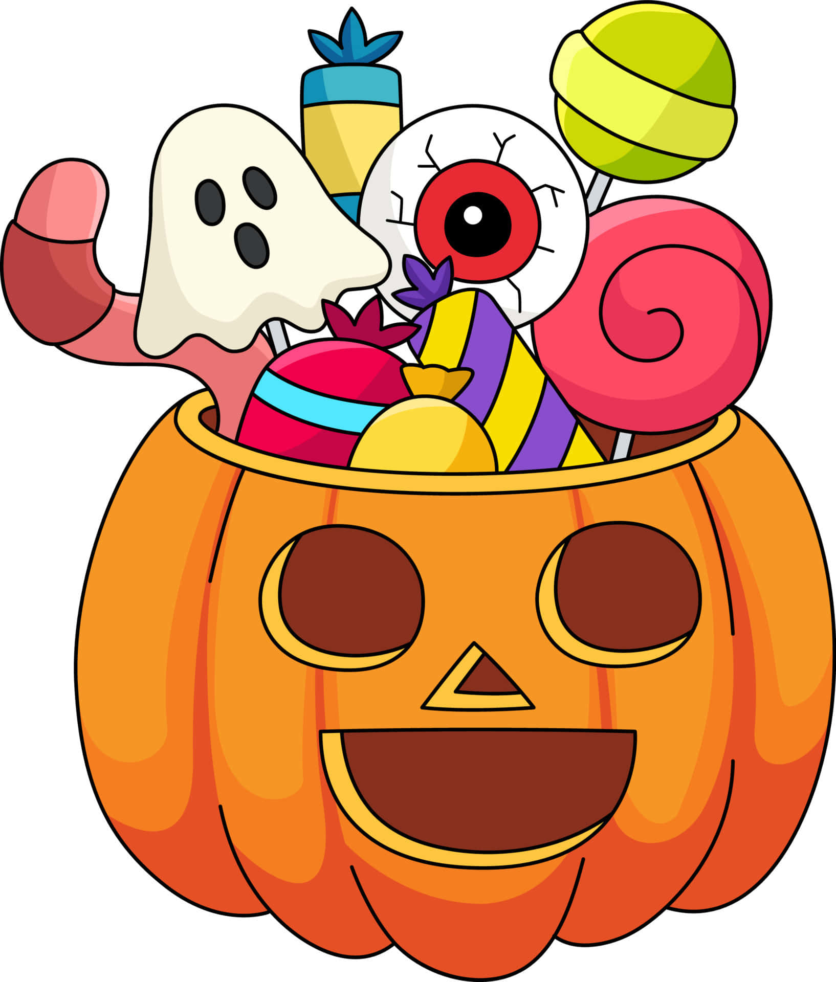 Spookhuis vol skrikwekkende verrassings op 'n grillerige Halloween-aand! Muurpapier
