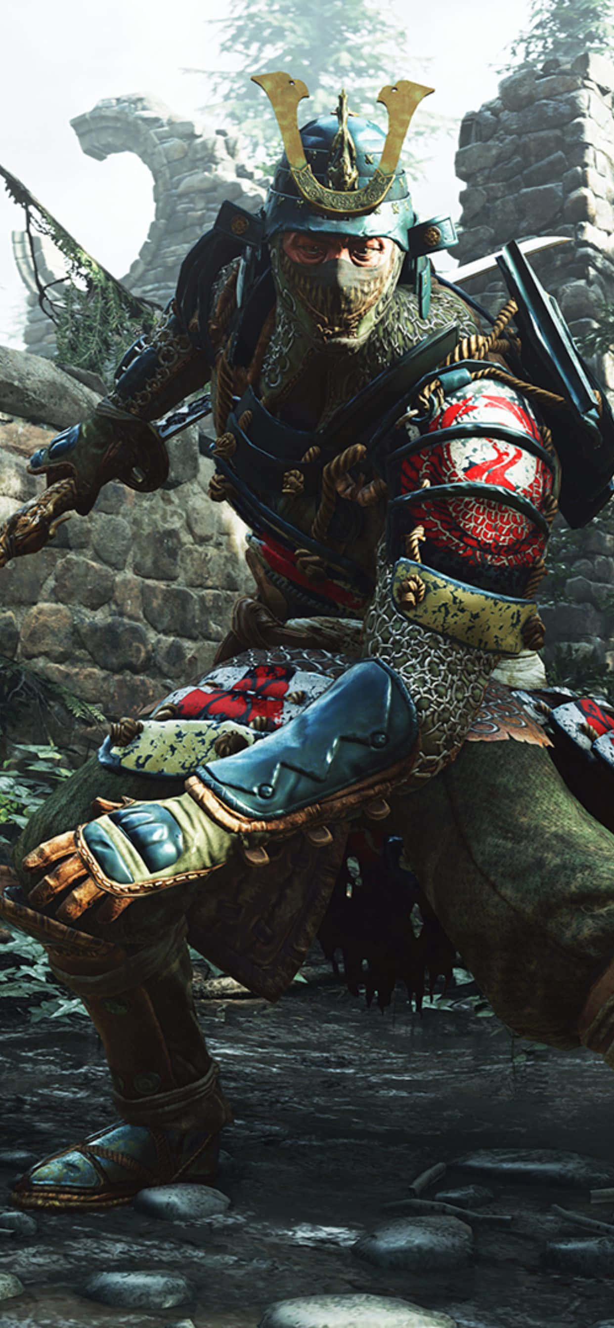 Staan uit bo die res met pragtige iPhone Xs Max For Honor Muurpapier