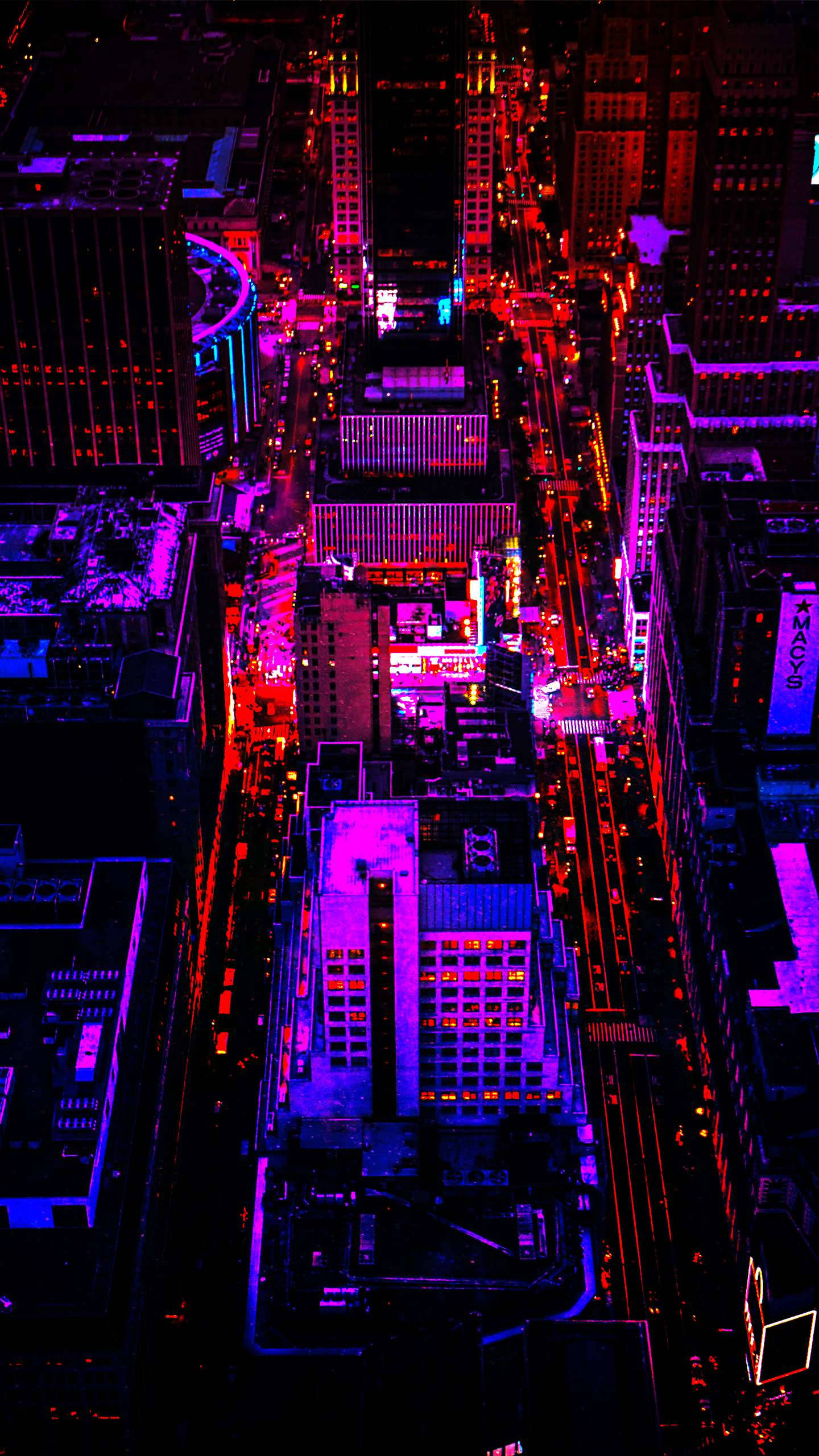 Stadsliggies in Las Vegas iPhone Muurpapier