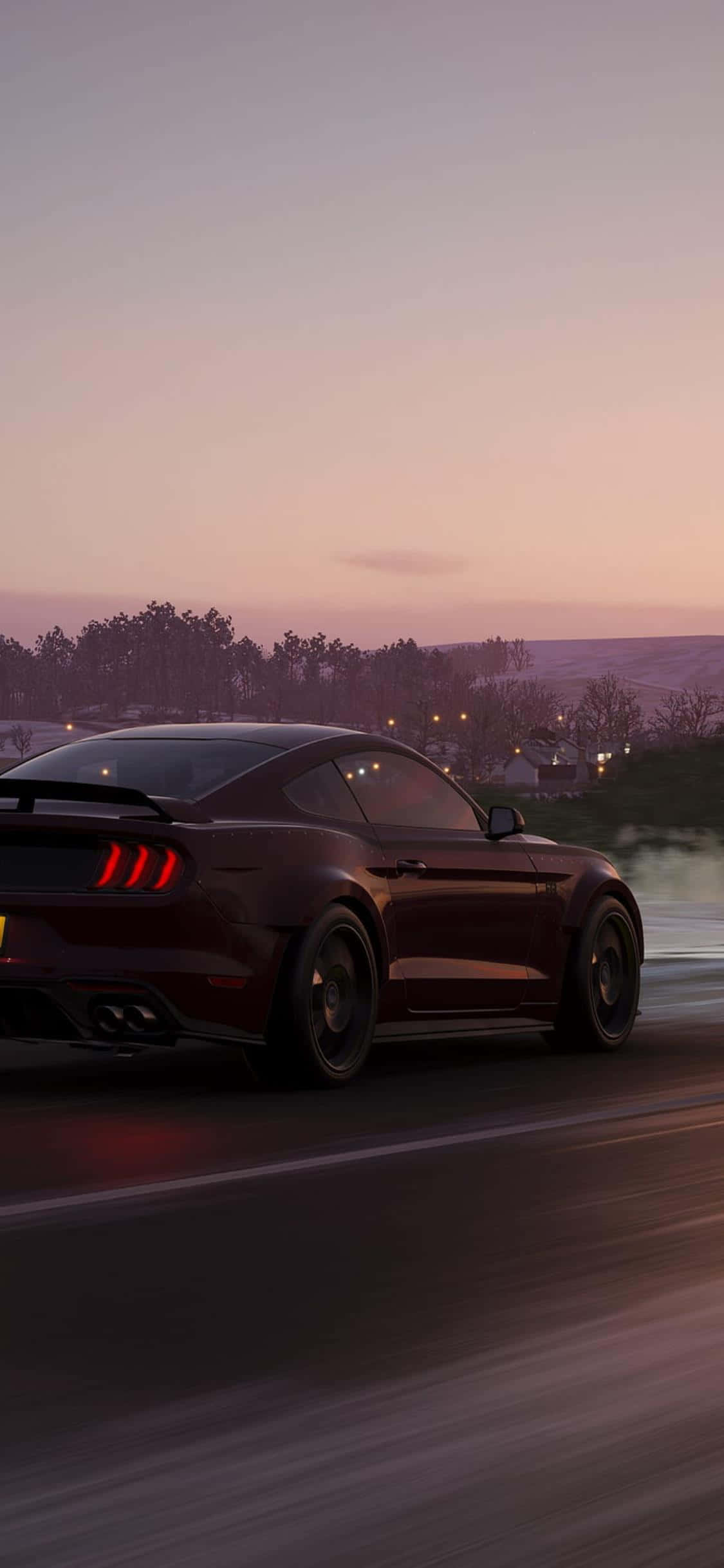 Stap in die vinnige wêreld van Forza Horizon 4 met 'n iPhone Xs Muurpapier
