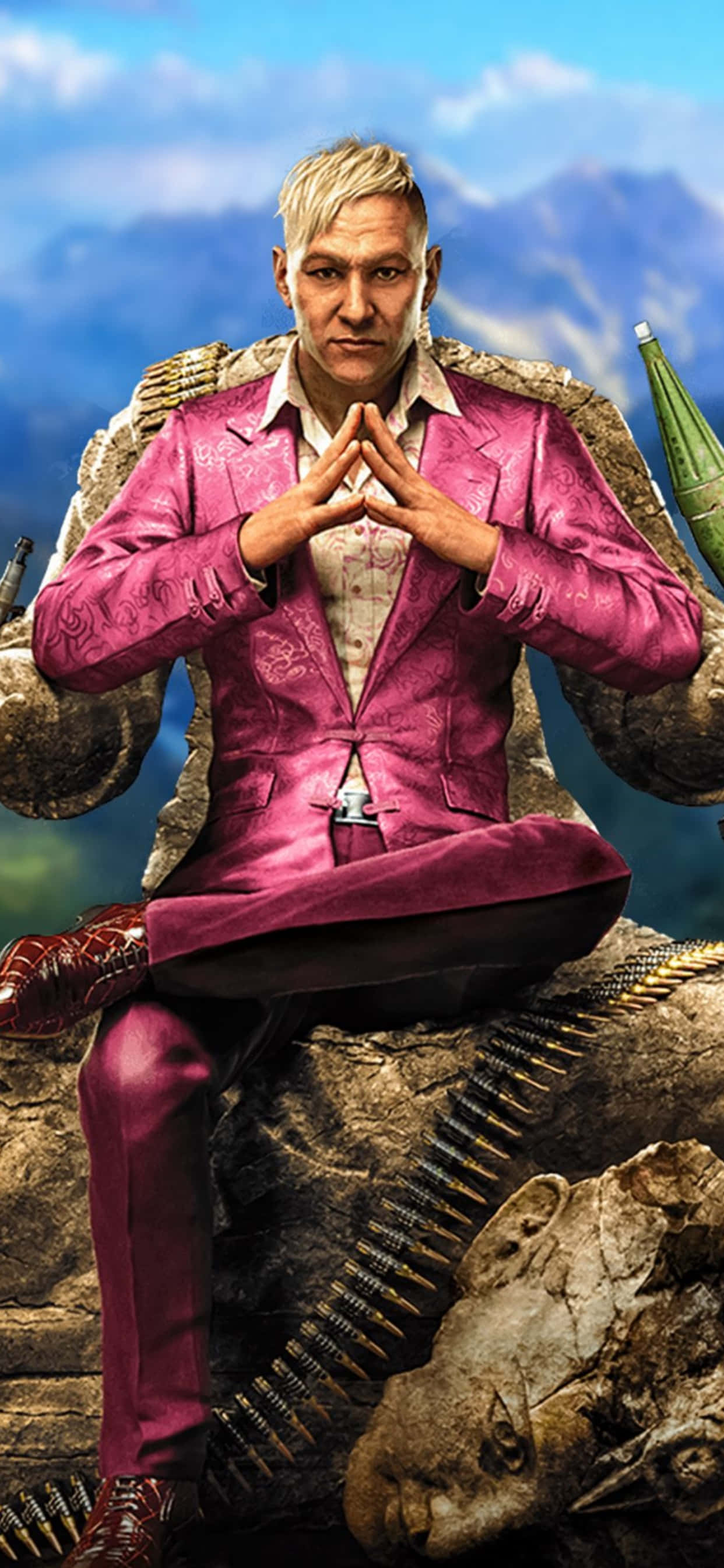 Stap in 'n splinternuwe wêreld met iPhone Xs Max en Far Cry 4 Muurpapier