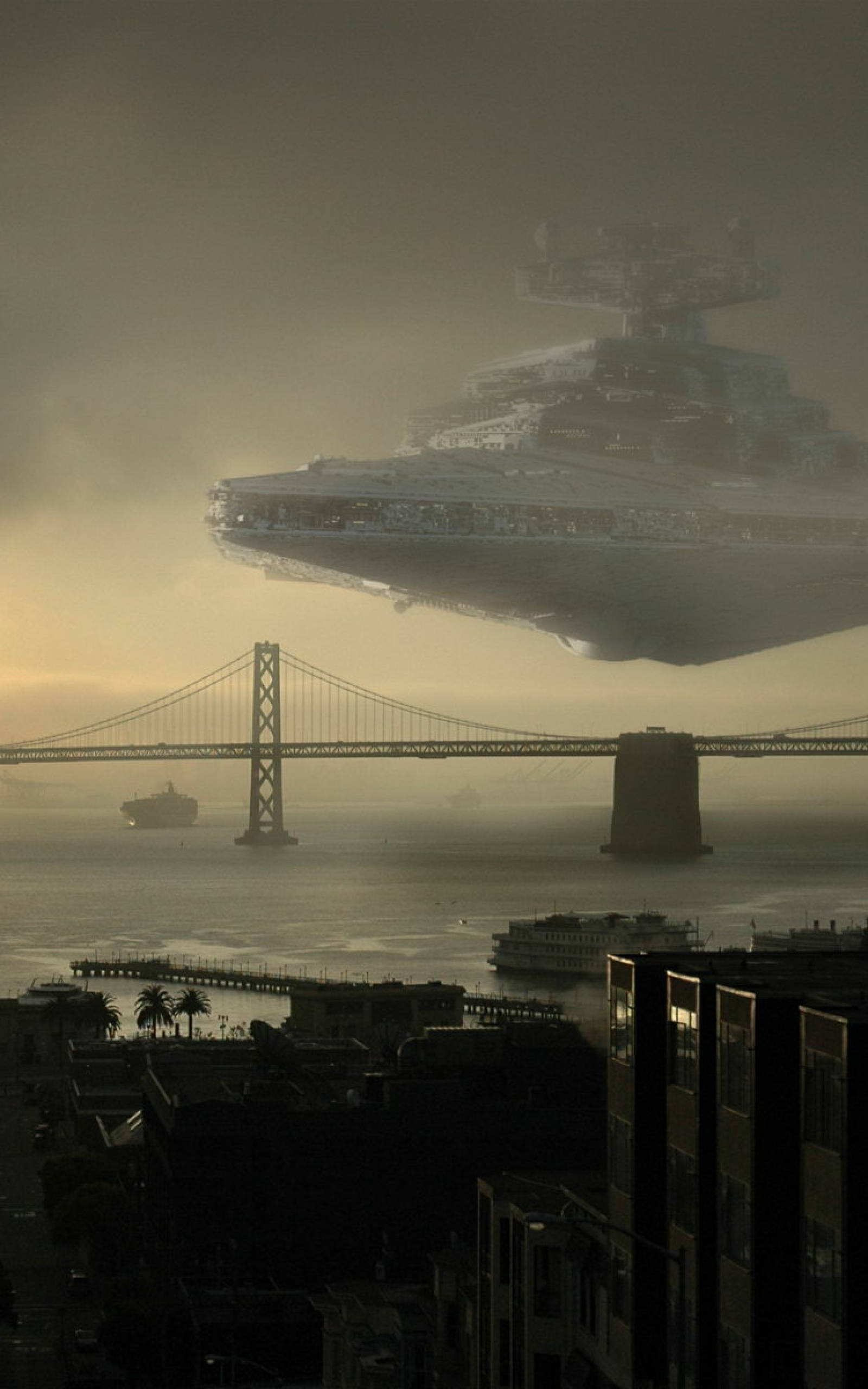 Star Destroyer Star Wars Tablette Muurpapier
