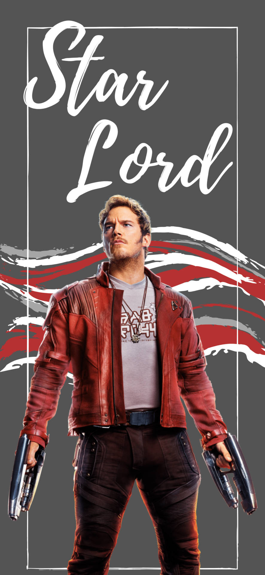 Star Lord-aanhanger-kuns Muurpapier