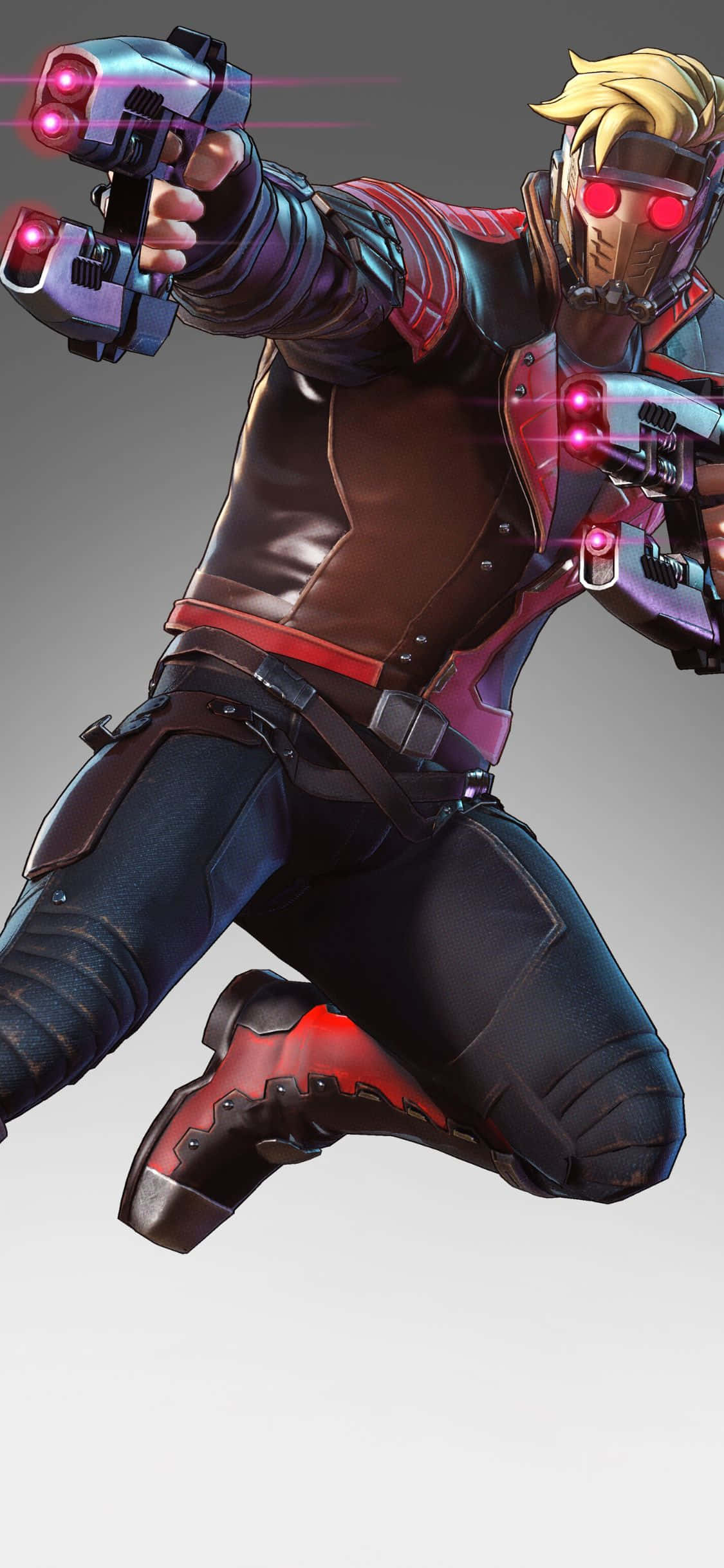 Star-Lord iPhone XS Marvel-agtergrond Muurpapier