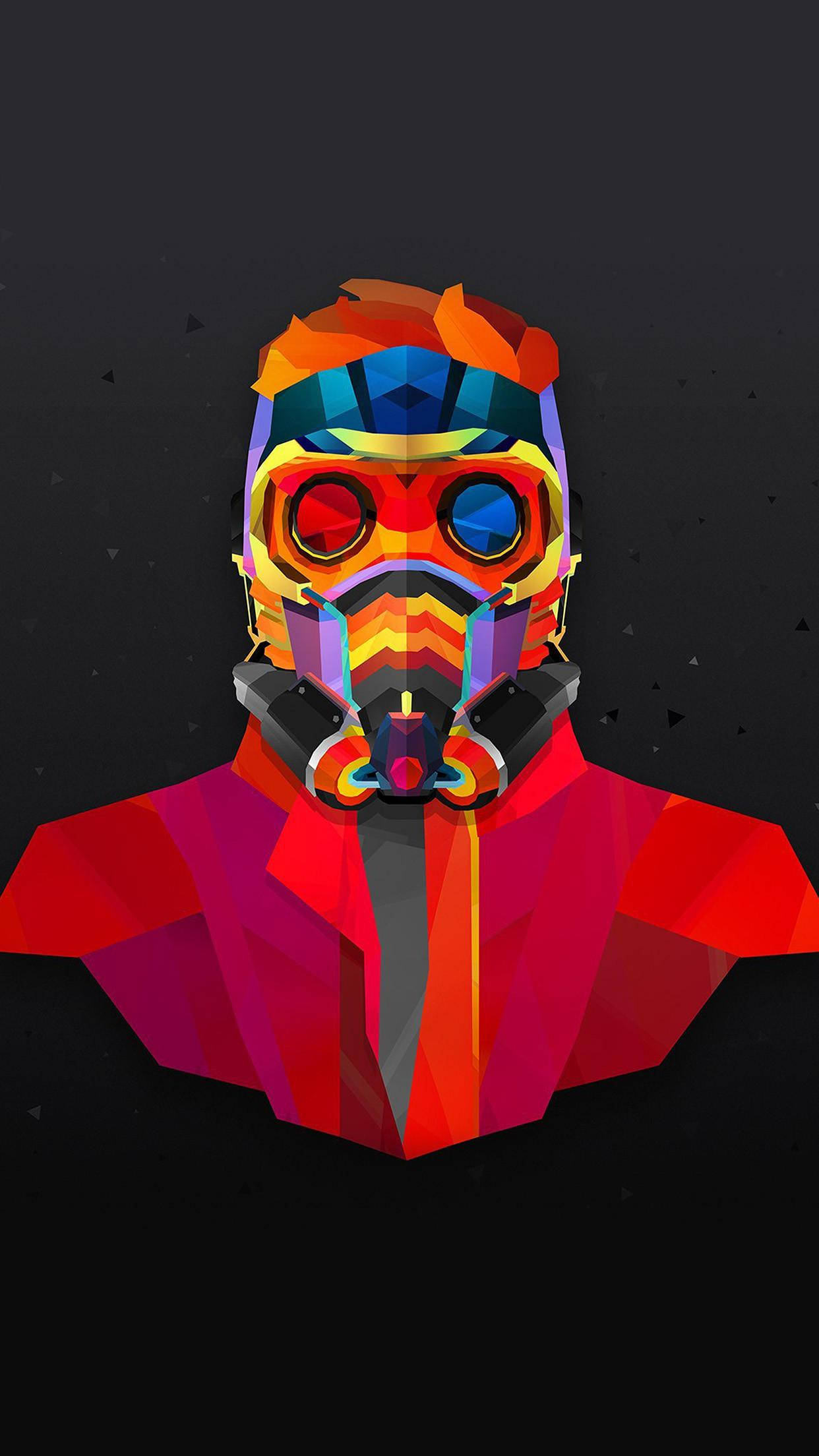 Star Lord-logo Marvel iPhone X Muurpapier
