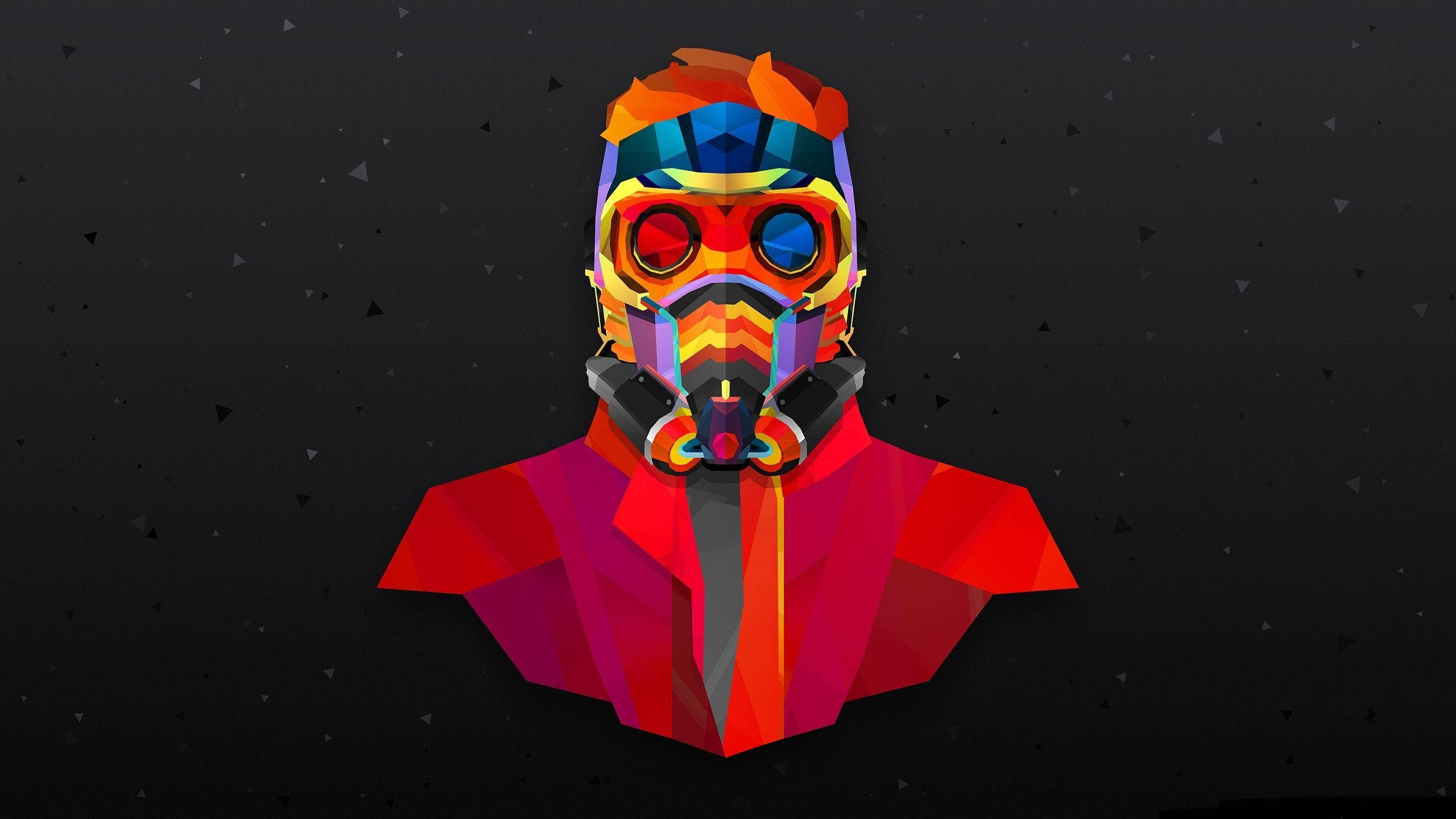 Star-Lord Speel in 1440p: Verken Nuwe Wêrelde Muurpapier