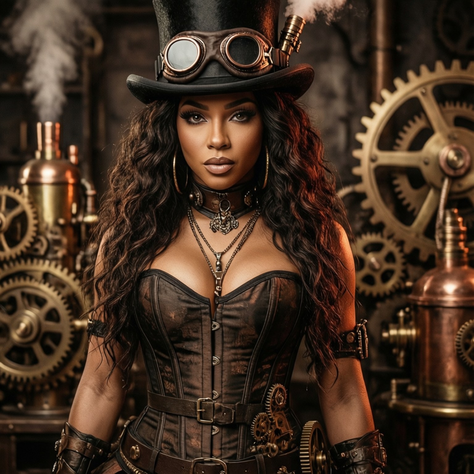 Steampunk-innoveerder Doja Muurpapier