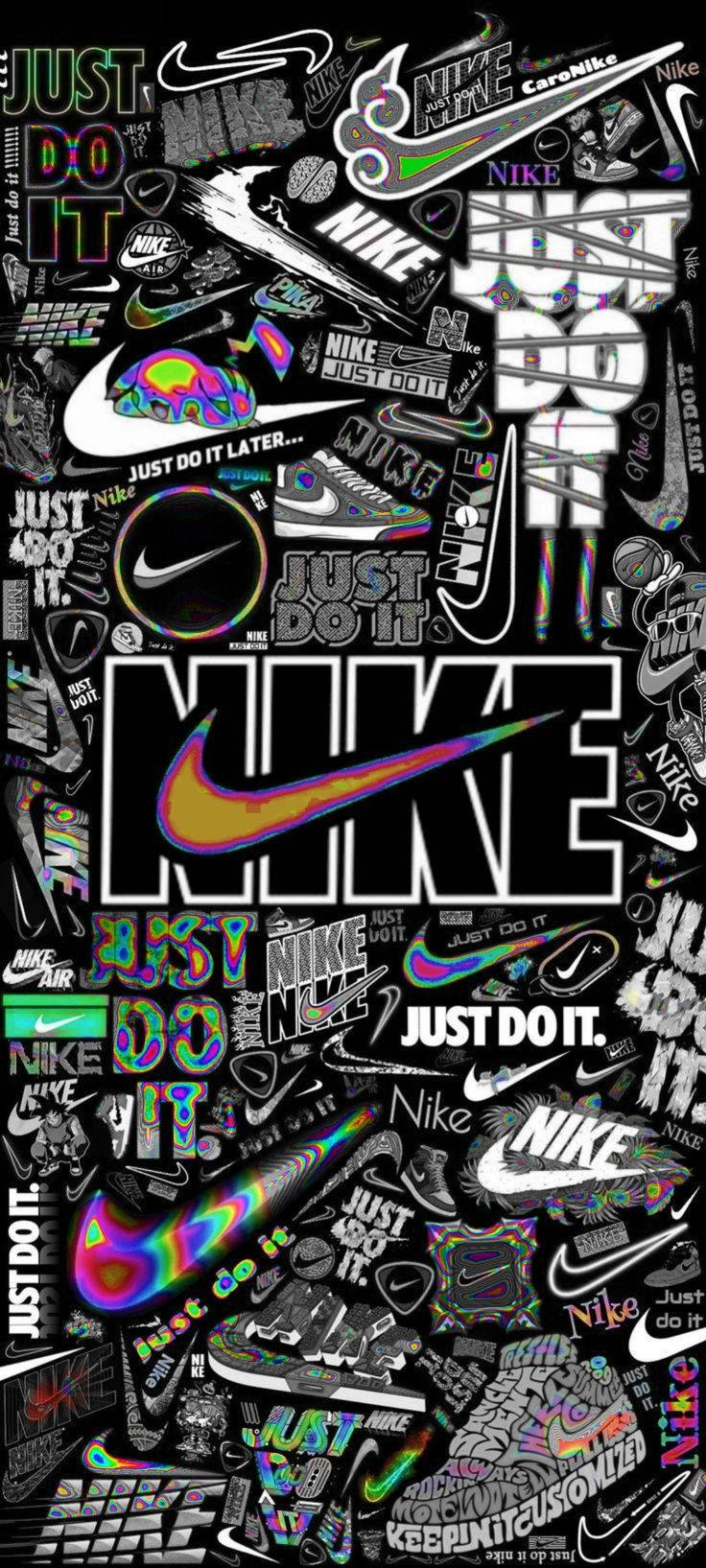 Stedelike Kuns van Nike Muurpapier