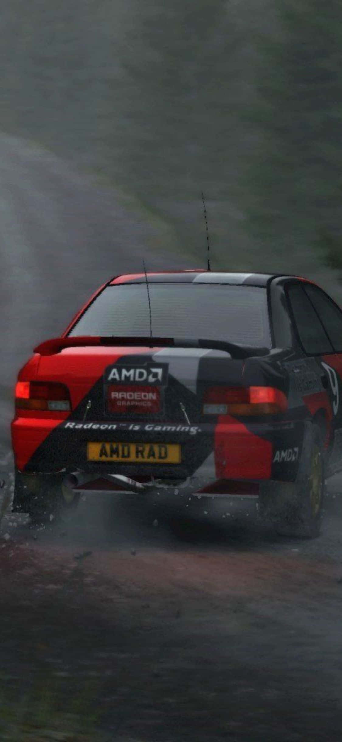Stel jou vaardighede op die proef met iPhone XS Dirt Rally Muurpapier