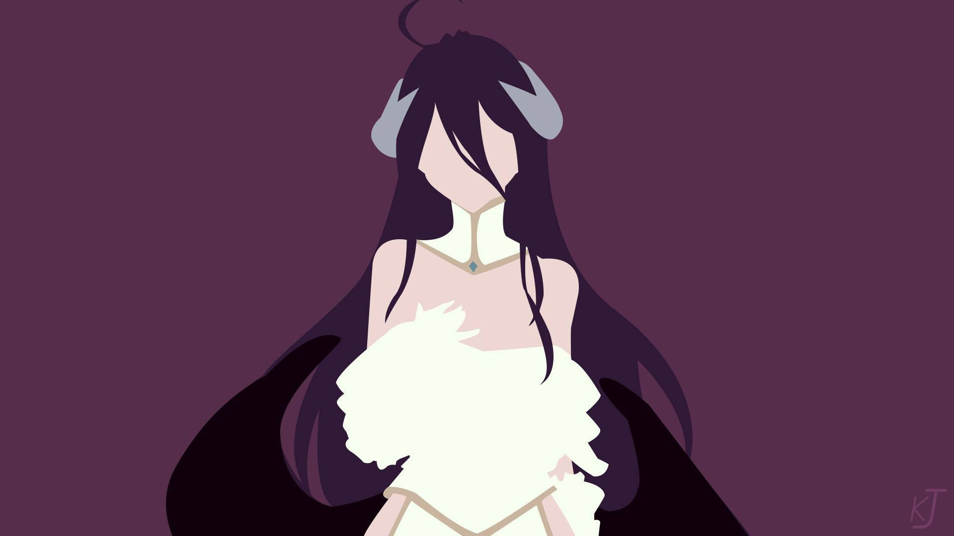 "Stille Rustigheid: Minimalistiese Anime-kuns" Muurpapier