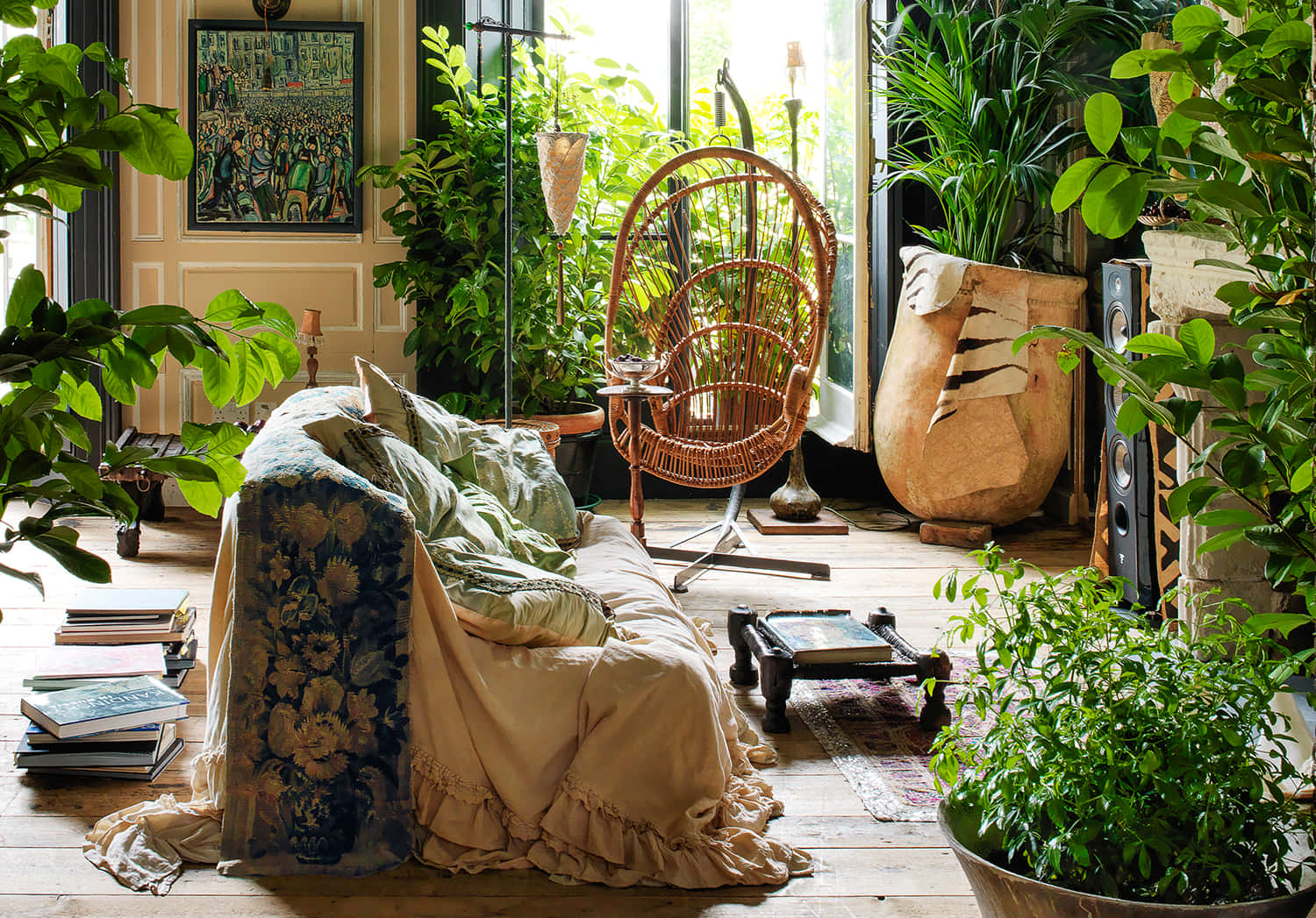 Stilvol en gemaklik met Aesthetic Boho. Muurpapier