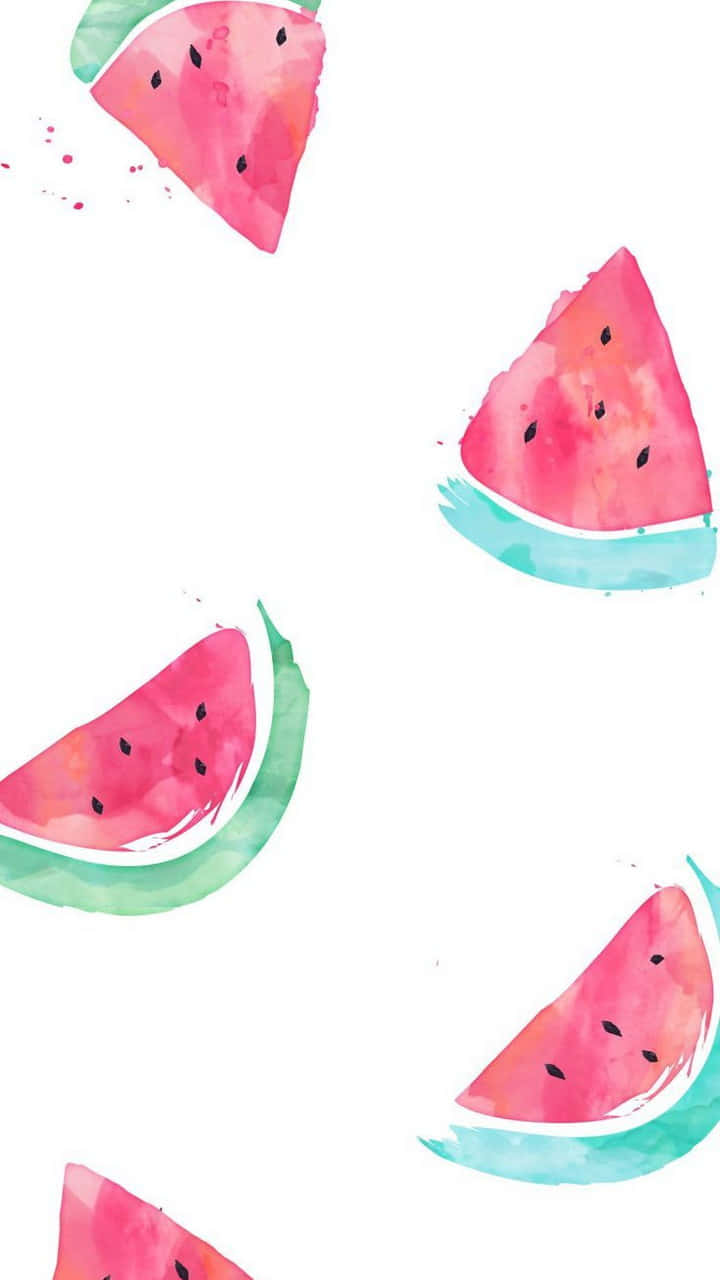 Stilvolle en Oulike iPhone met 'n Pret en Eiesinnige Patroon Muurpapier