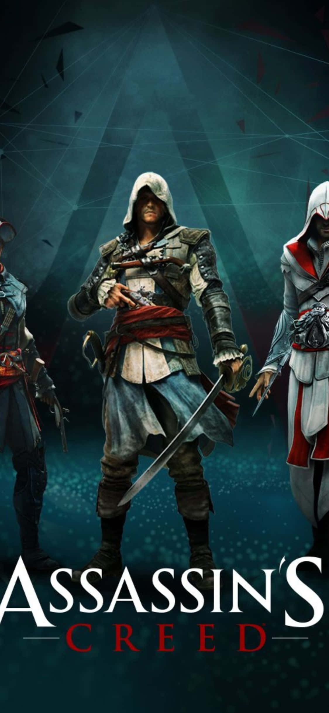 Bevog die uiteindelike vyand in Assassin's Creed Origins op iPhone X Muurpapier