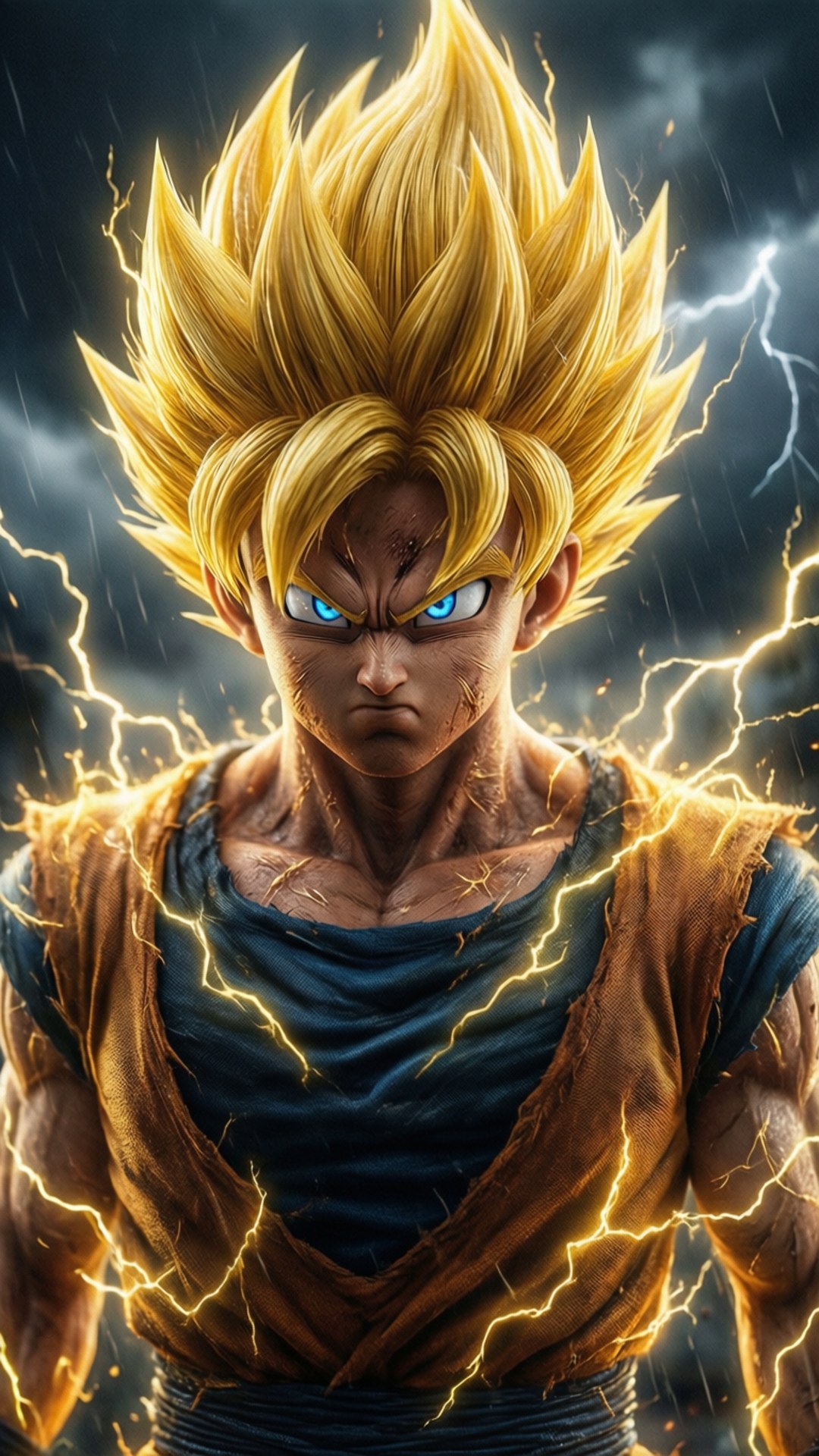 Super Saiyan Ontketen Muurpapier