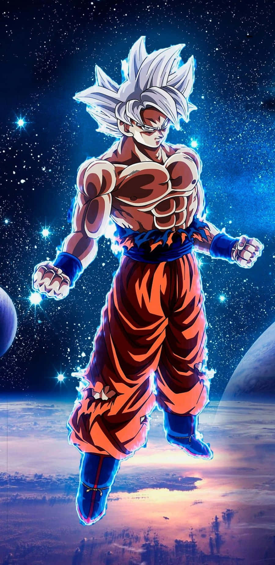 Superb Super Saiyan Seun Goku Dragon Ball Super iPhone Muurpapier