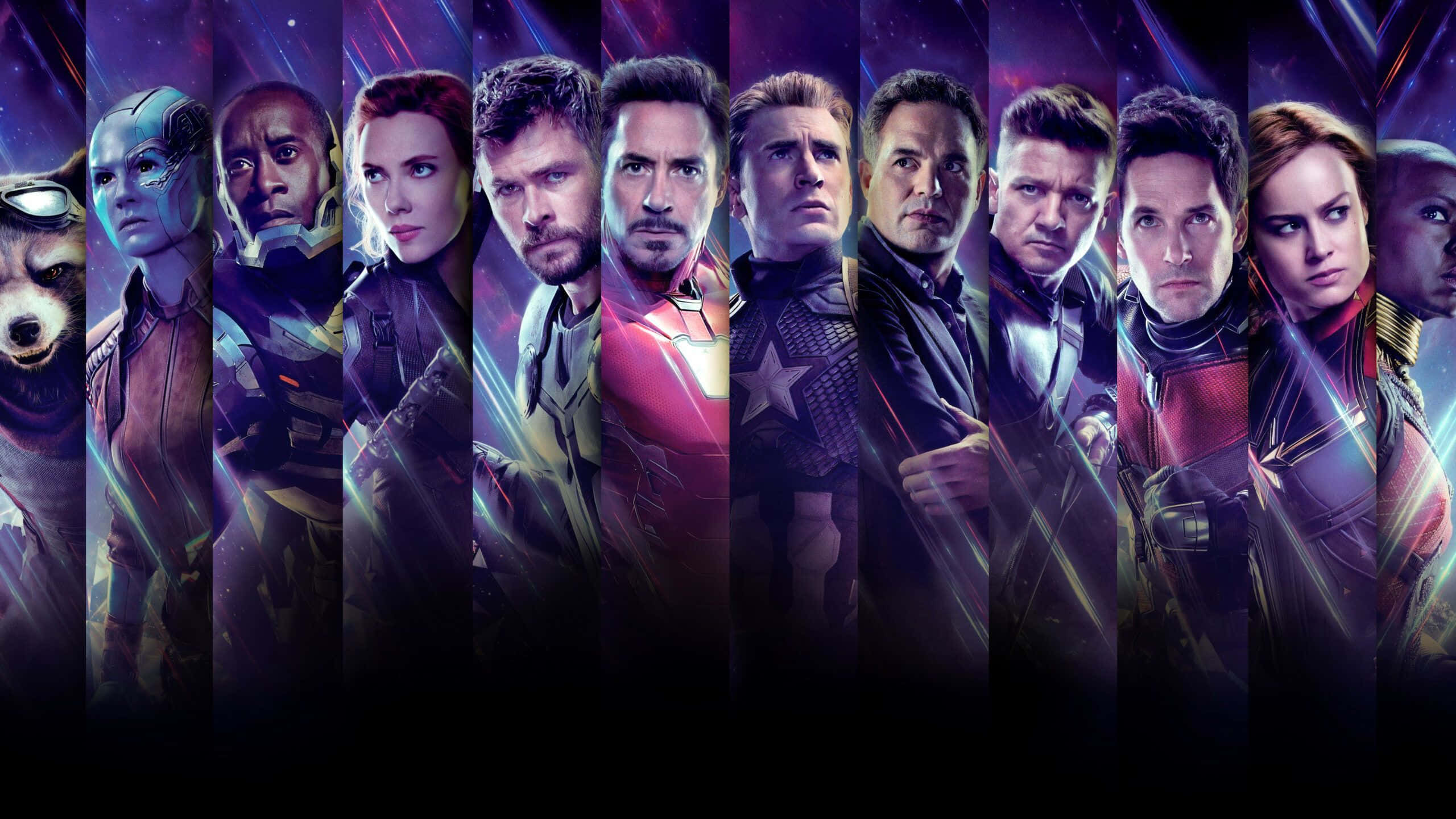 Superheld-Krag: Die Ongelooflike Rolverdeling van die Marvel Cinematografiese Heelal Muurpapier