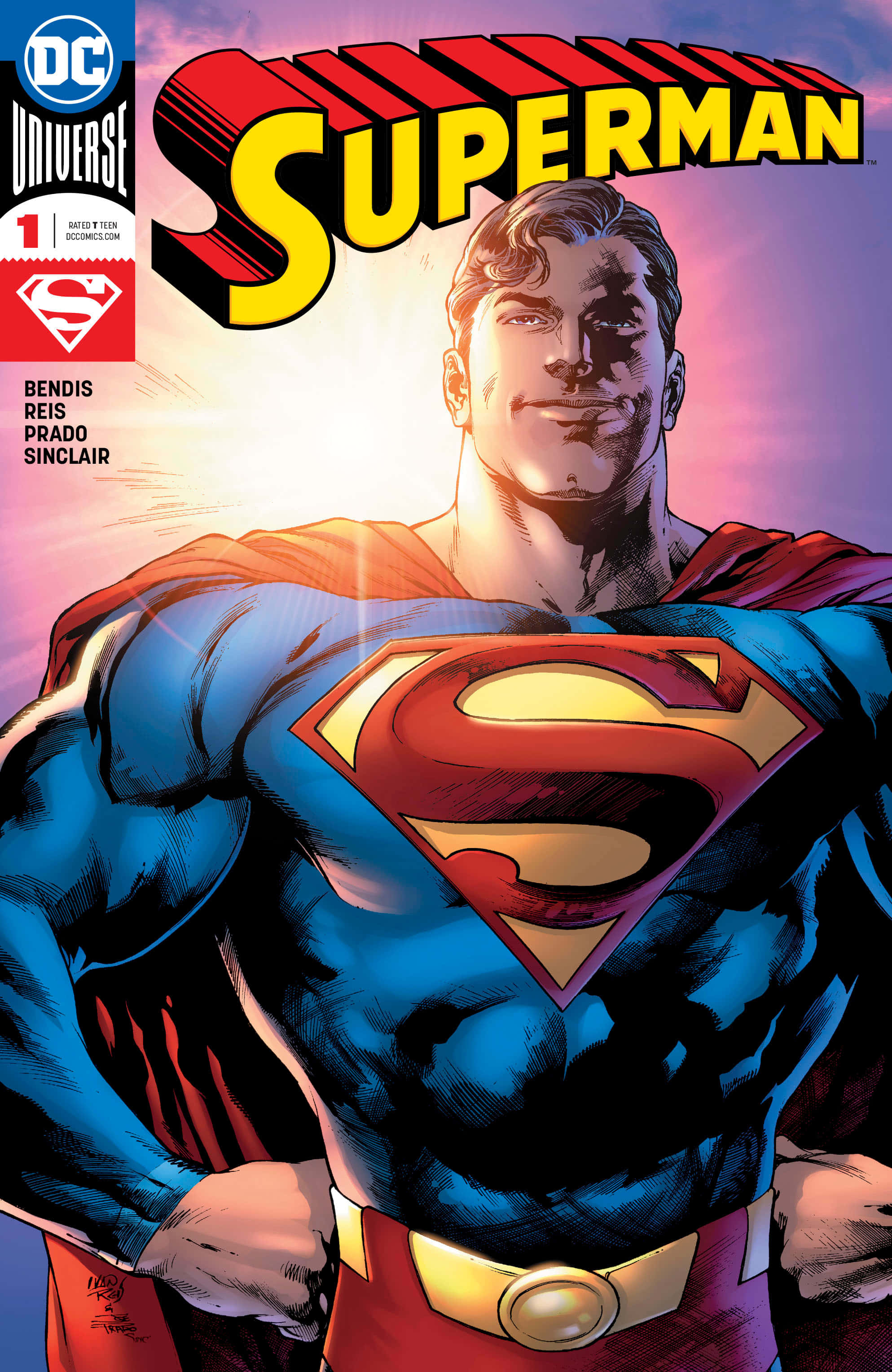 Superman, die Man van Staal Muurpapier