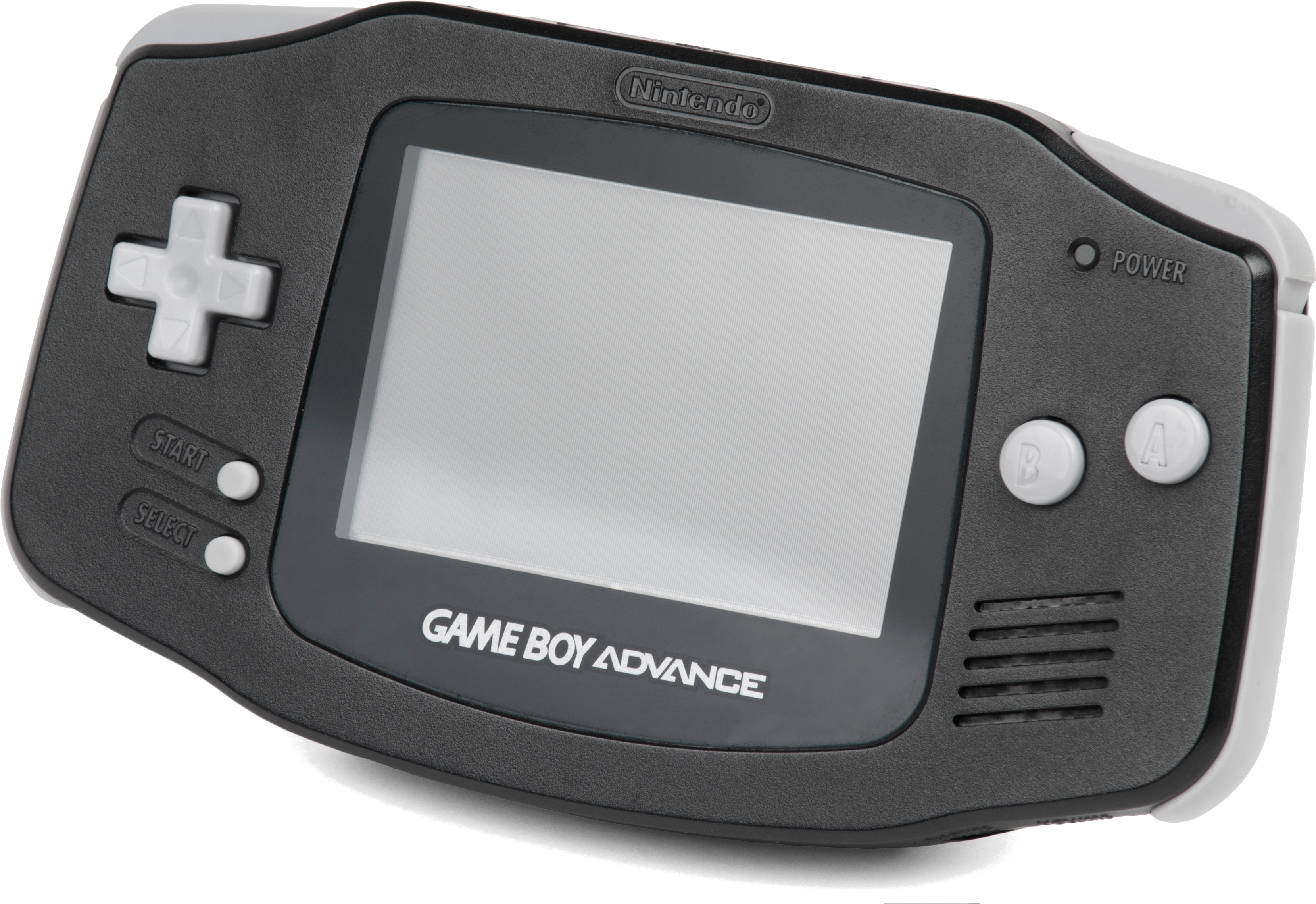 Swart Game Boy Advance-model Muurpapier