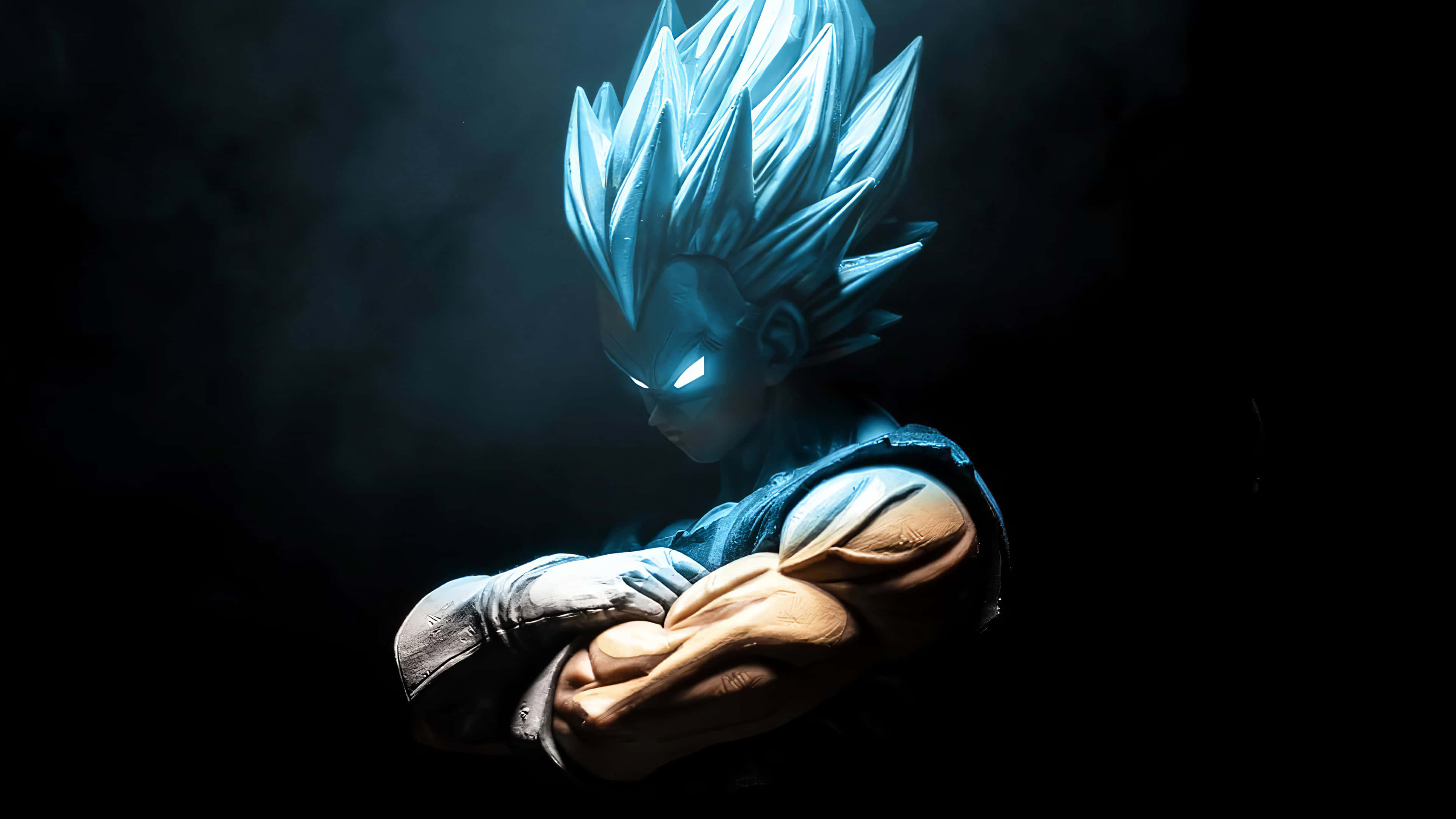 Swart Goku Dragon Ball Super Prent Muurpapier
