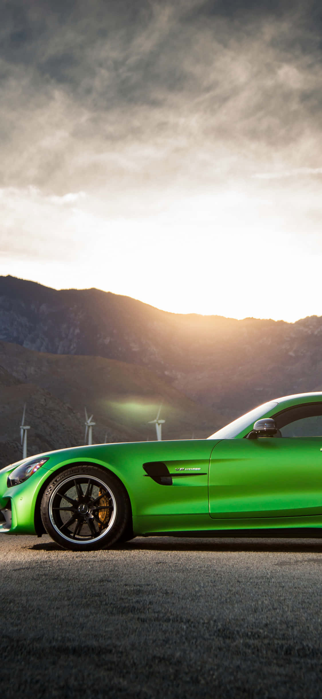 Syprofiel Sportmotor Android Amg Gt-r Agtergrond Muurpapier