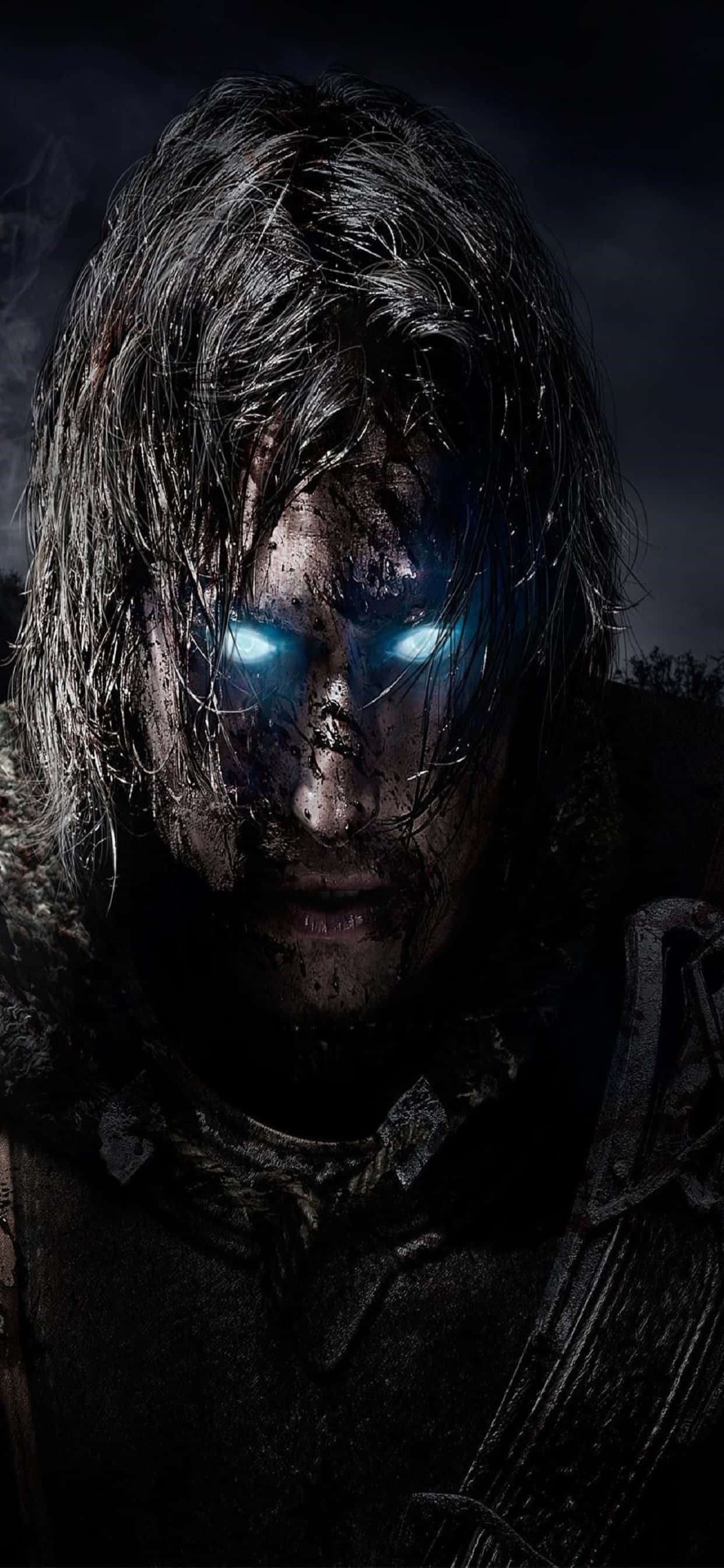 Talion Vermoë iPhone Xs Max Shadow Of Mordor Agtergrond Muurpapier