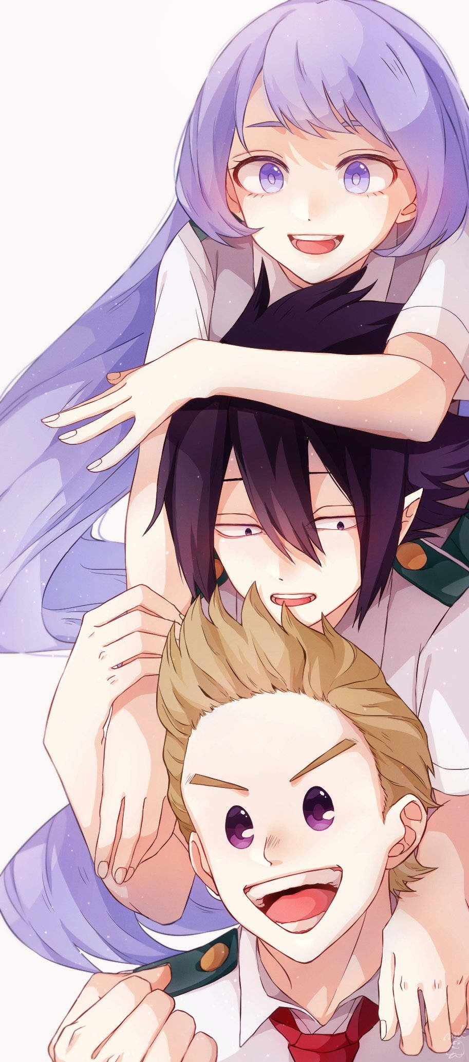 Tamaki Amajiki, die tipiese onderdog van My Hero Academia Muurpapier