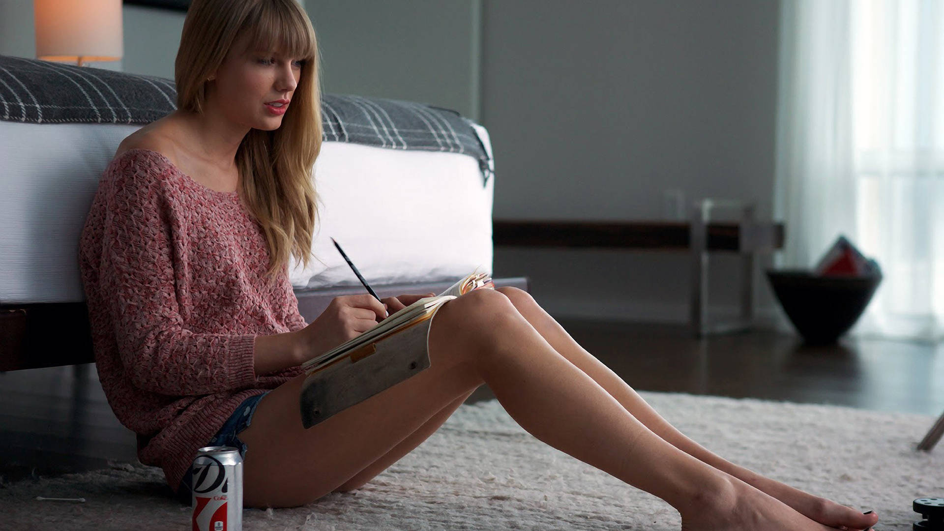 Taylor Swift Lang Pragtige Bene — Taylor Swift Muurpapier