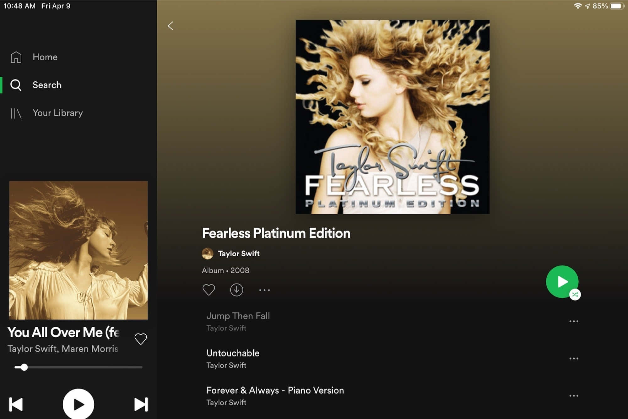 Taylor Swift Lied Albumfoto's Muurpapier
