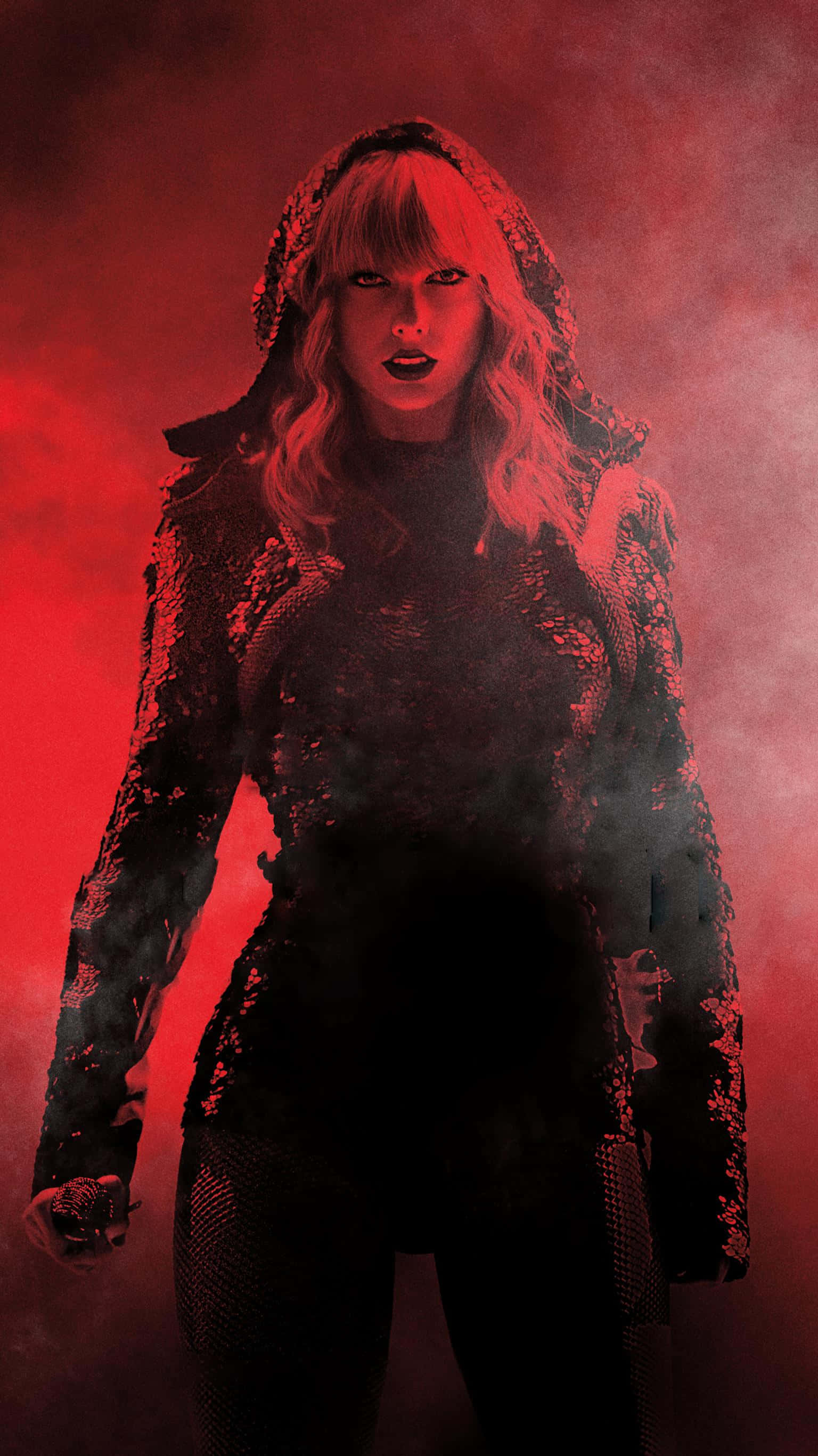 Taylor Swift Rooi iPhone Muurpapier