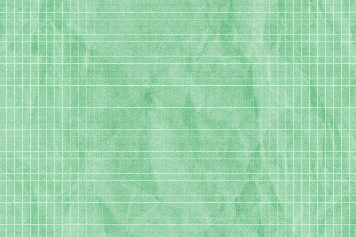 Tekstuur See Groen En Wit Rooster Estetika Muurpapier