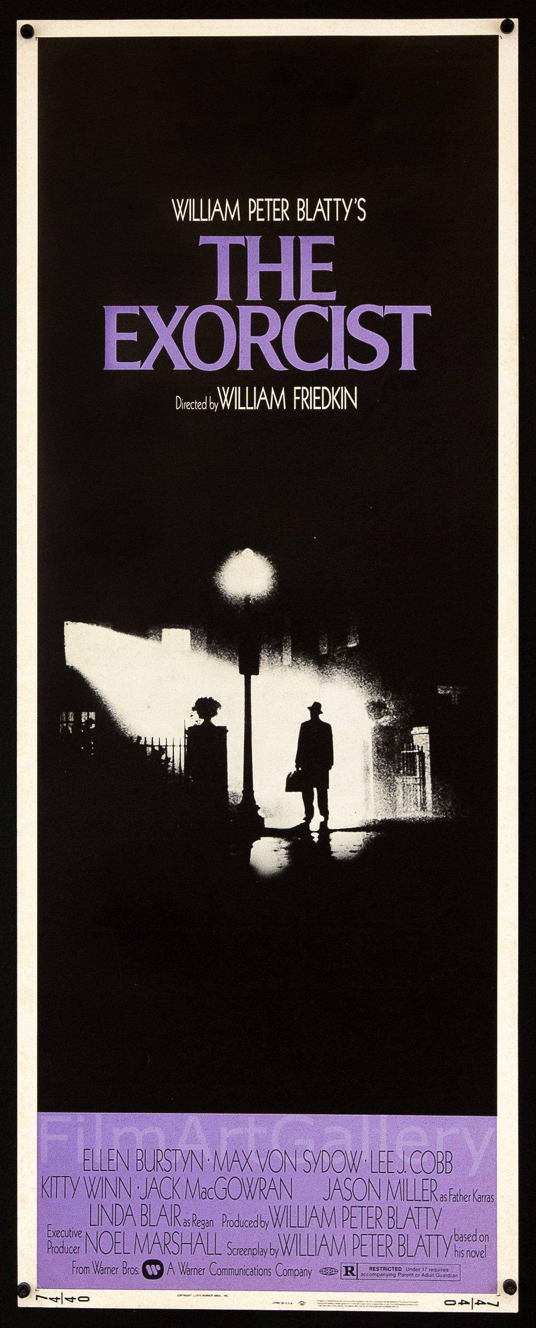 The Exorcist Lang Fliekplakkaat Muurpapier